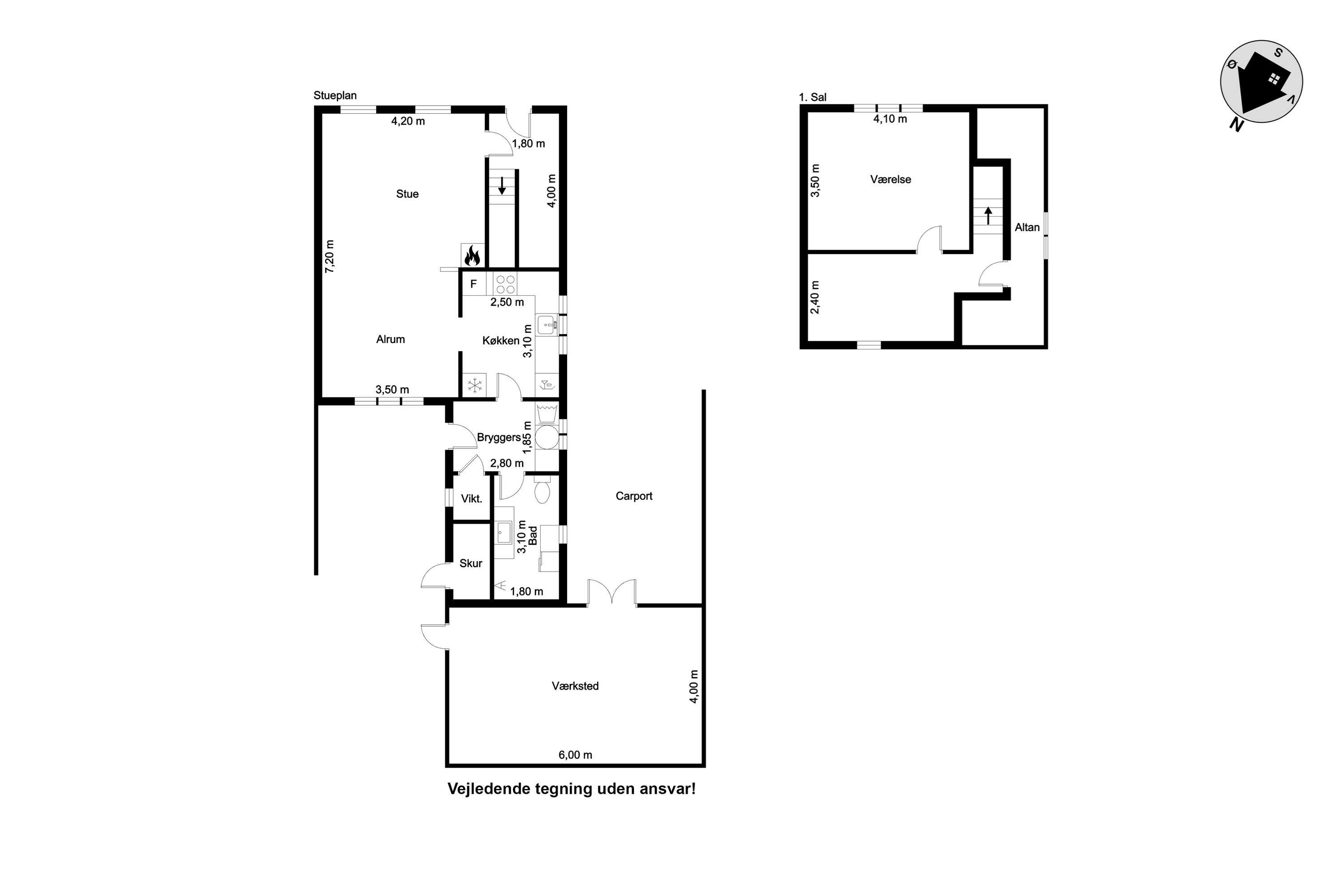 Plantegninger billede af Voldgade 9, 6900 Skjern