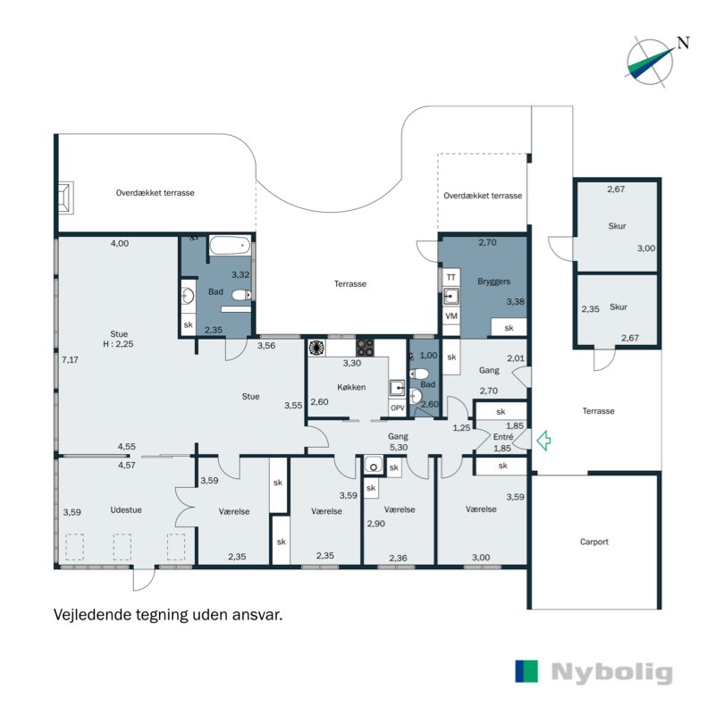 Plantegninger billede af Søndervangvej 10, Askov, 6600 Vejen