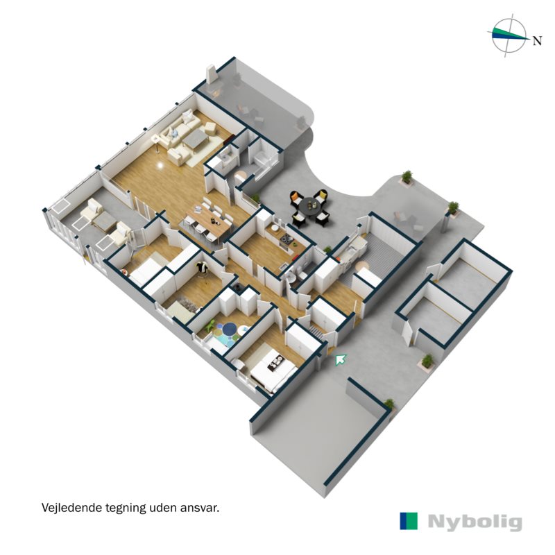 Plantegninger billede af Søndervangvej 10, Askov, 6600 Vejen