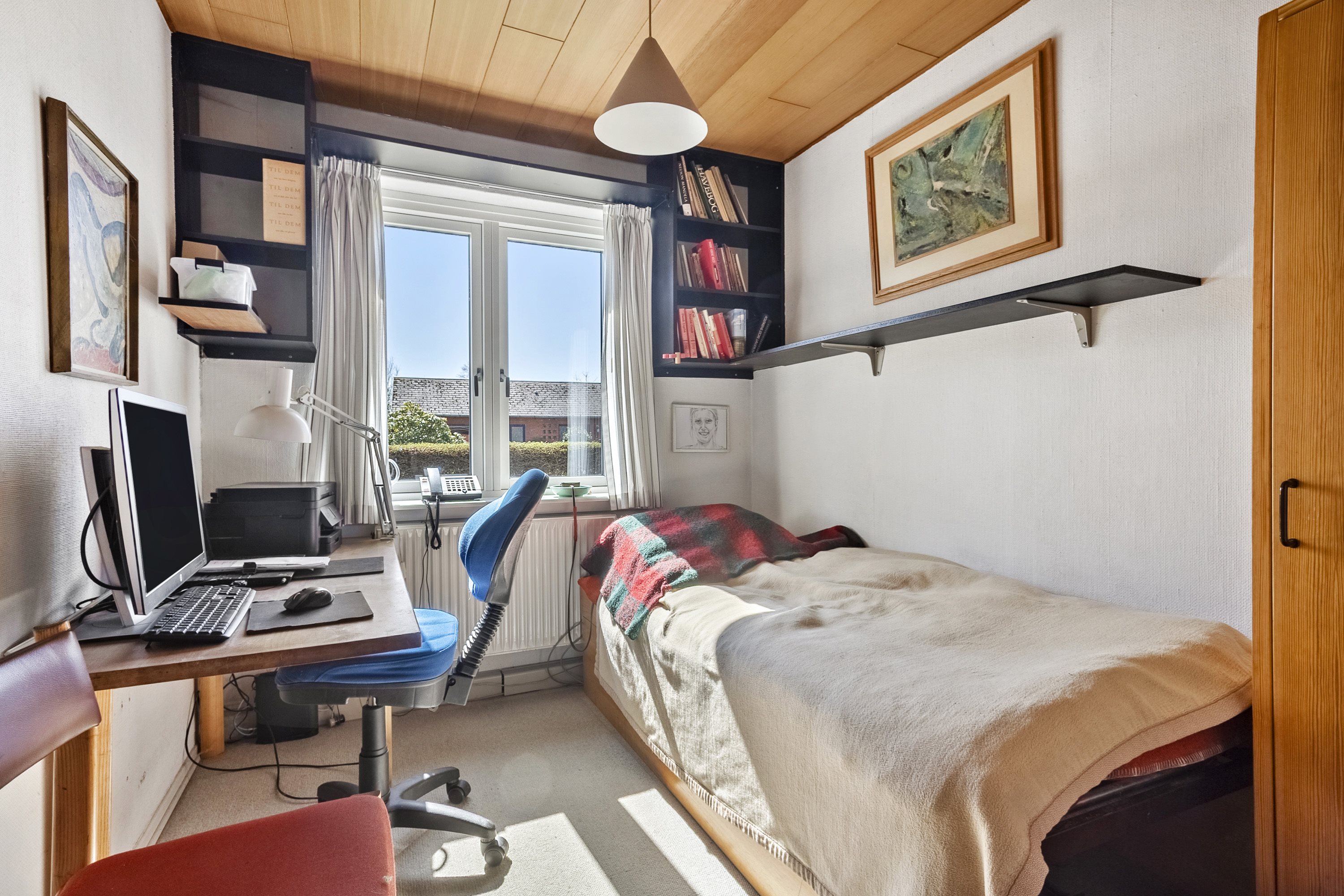 Fremhævet soveværelse billede i fuldskærmstilstand. Billede af Søndervangvej 10, Askov, 6600 Vejen
