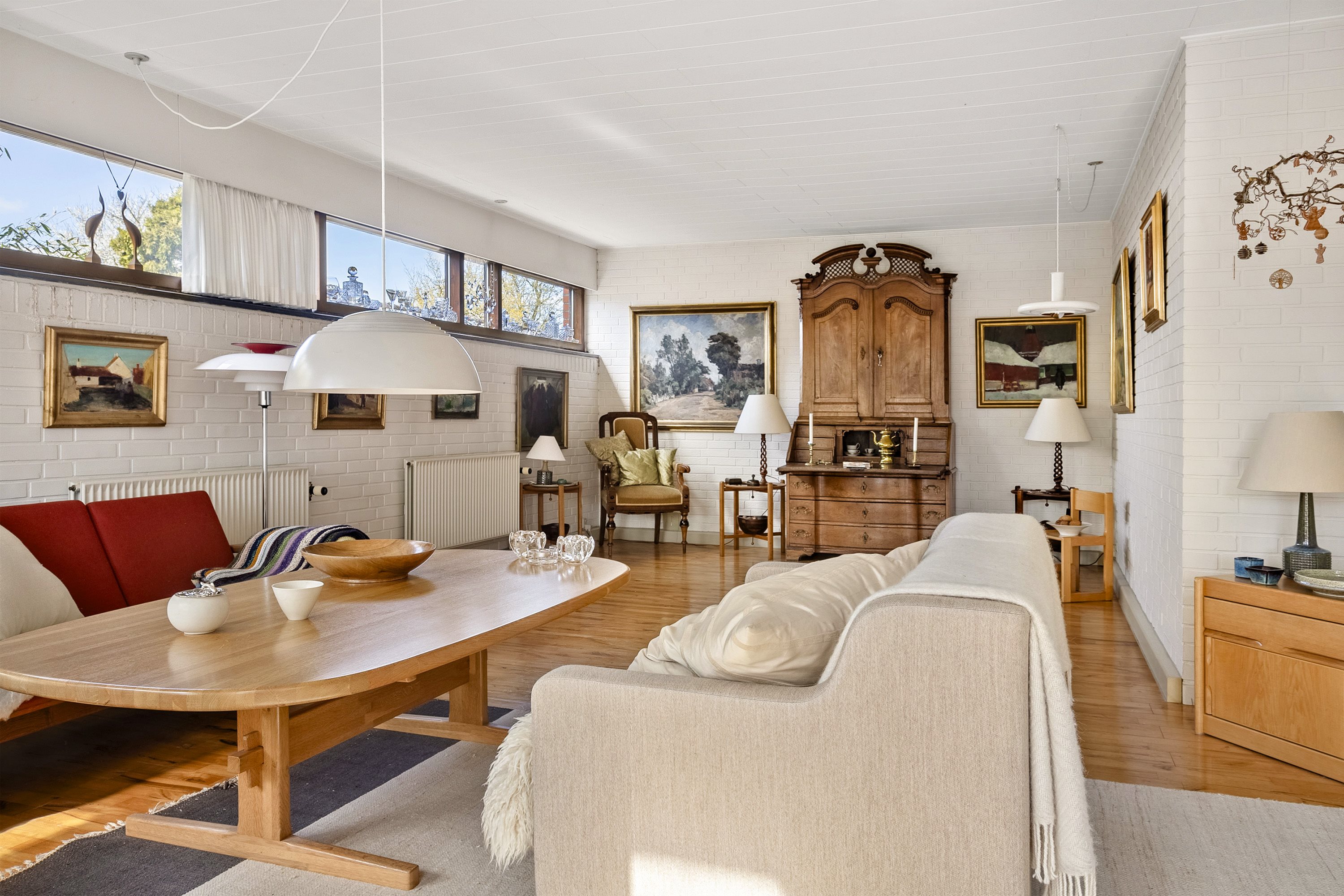 Fremhævet stue billede i fuldskærmstilstand. Billede af Søndervangvej 10, Askov, 6600 Vejen