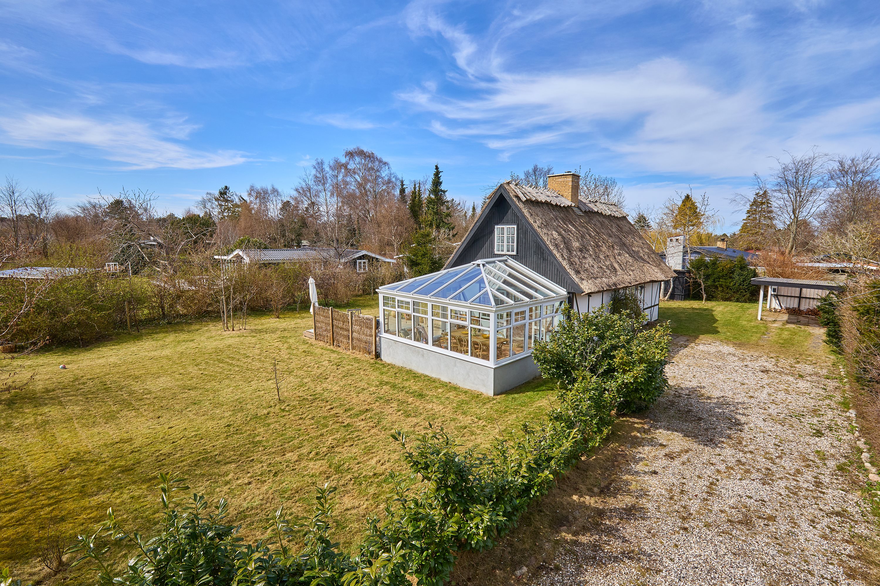 Miniaturebillede 1: ejendommen. Billede af Hvedevænget 20, Udsholt, 3230 Græsted