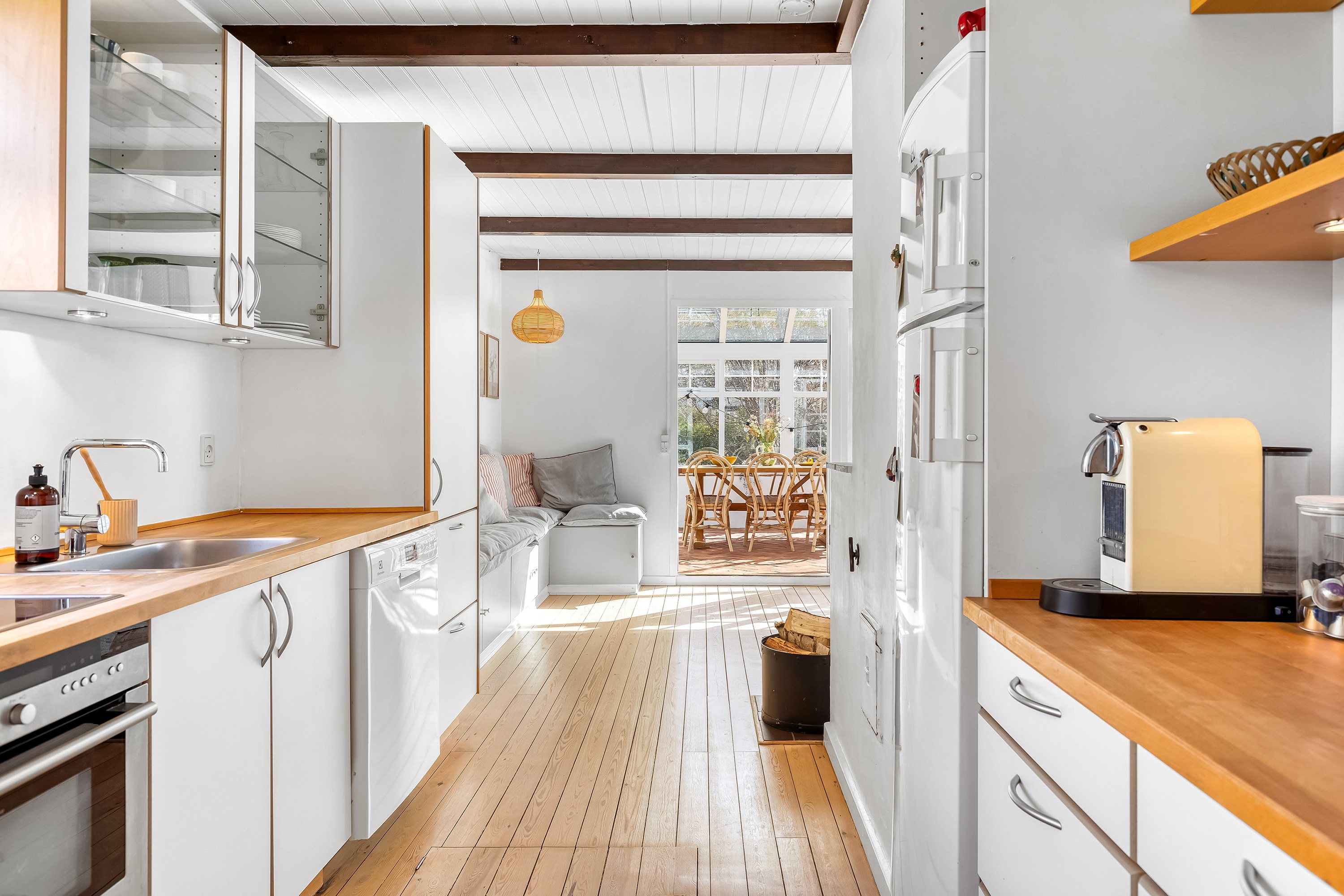 Fremhævet køkken billede i fuldskærmstilstand. Billede af Hvedevænget 20, Udsholt, 3230 Græsted