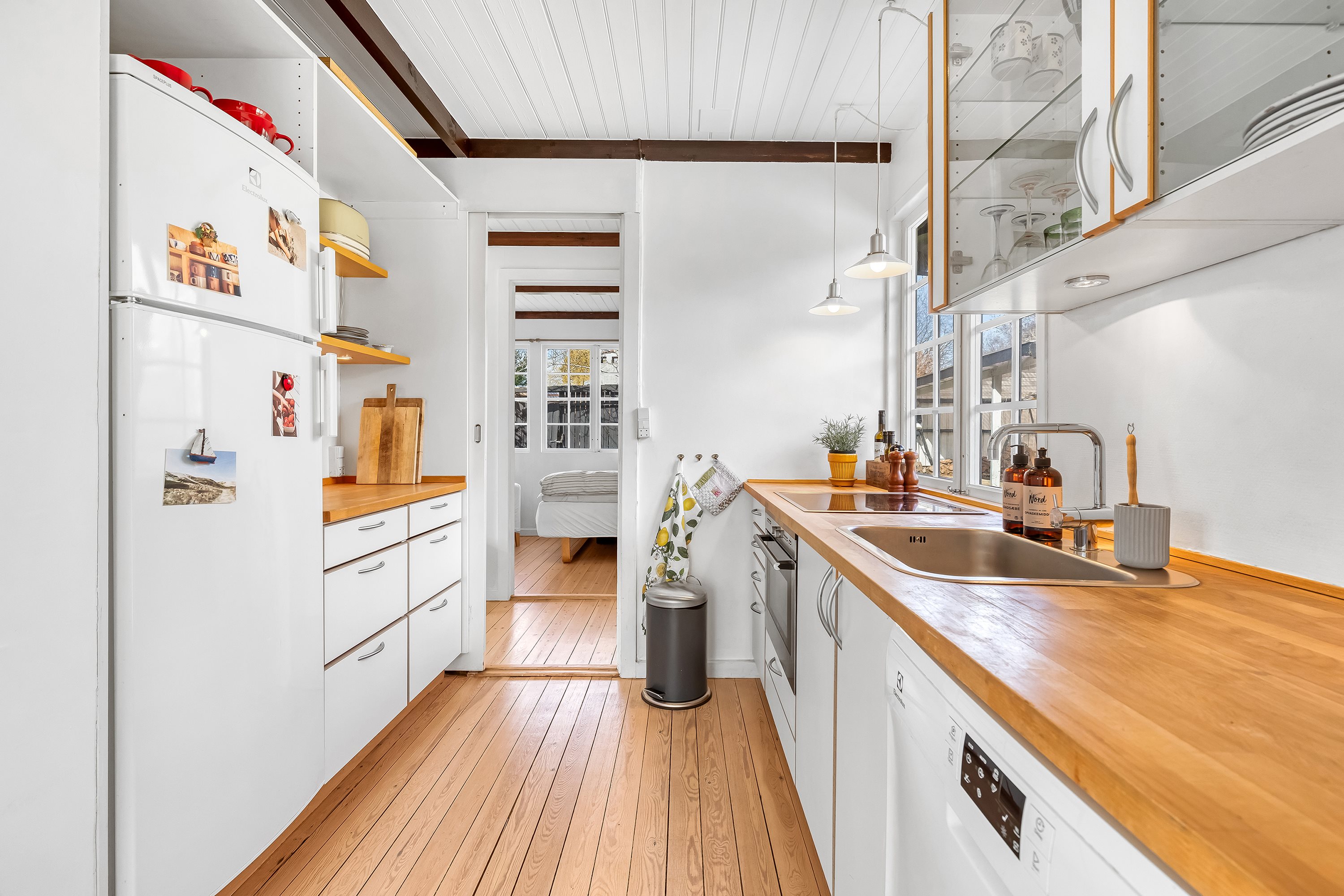 Fremhævet køkken billede i fuldskærmstilstand. Billede af Hvedevænget 20, Udsholt, 3230 Græsted