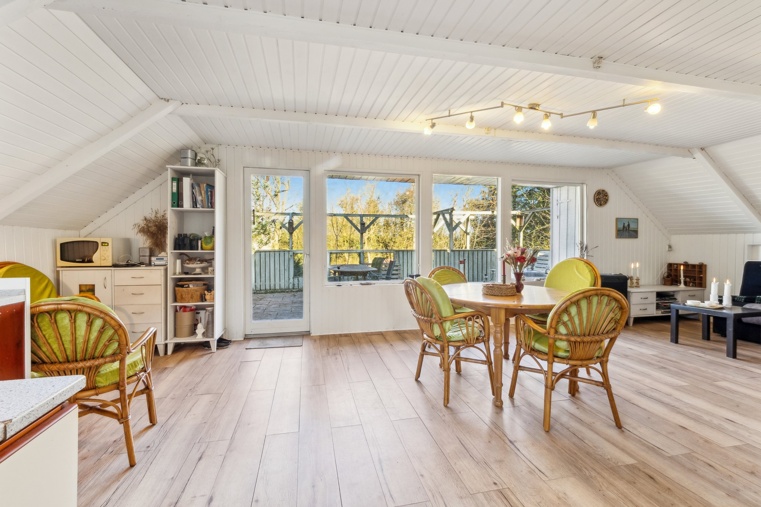 Fremhævet stue billede i fuldskærmstilstand. Billede af Lyngvej 17, Sæbygård Feriecenter, 7870 Roslev