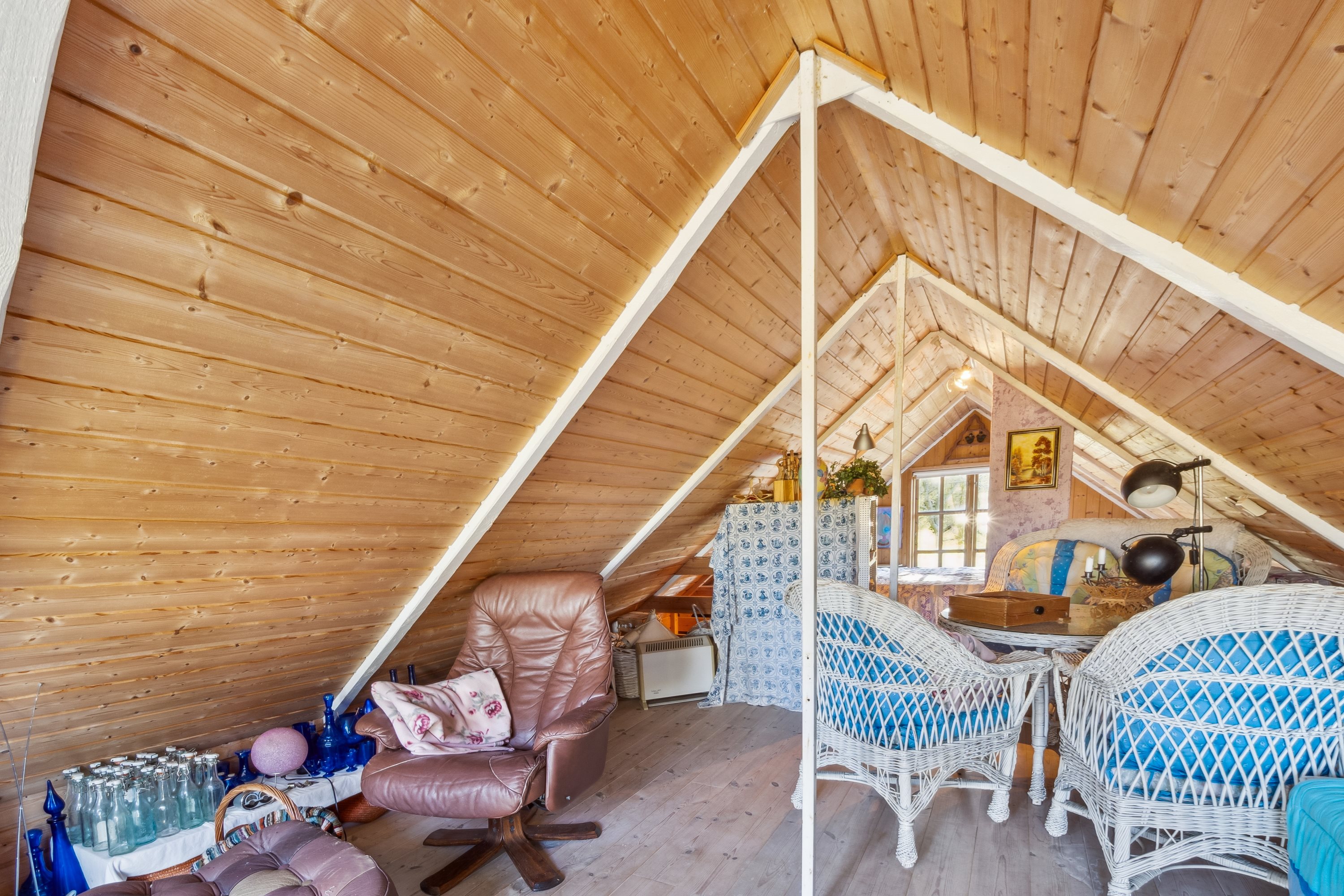 Fremhævet stue billede i fuldskærmstilstand. Billede af Lyngvej 17, Sæbygård Feriecenter, 7870 Roslev