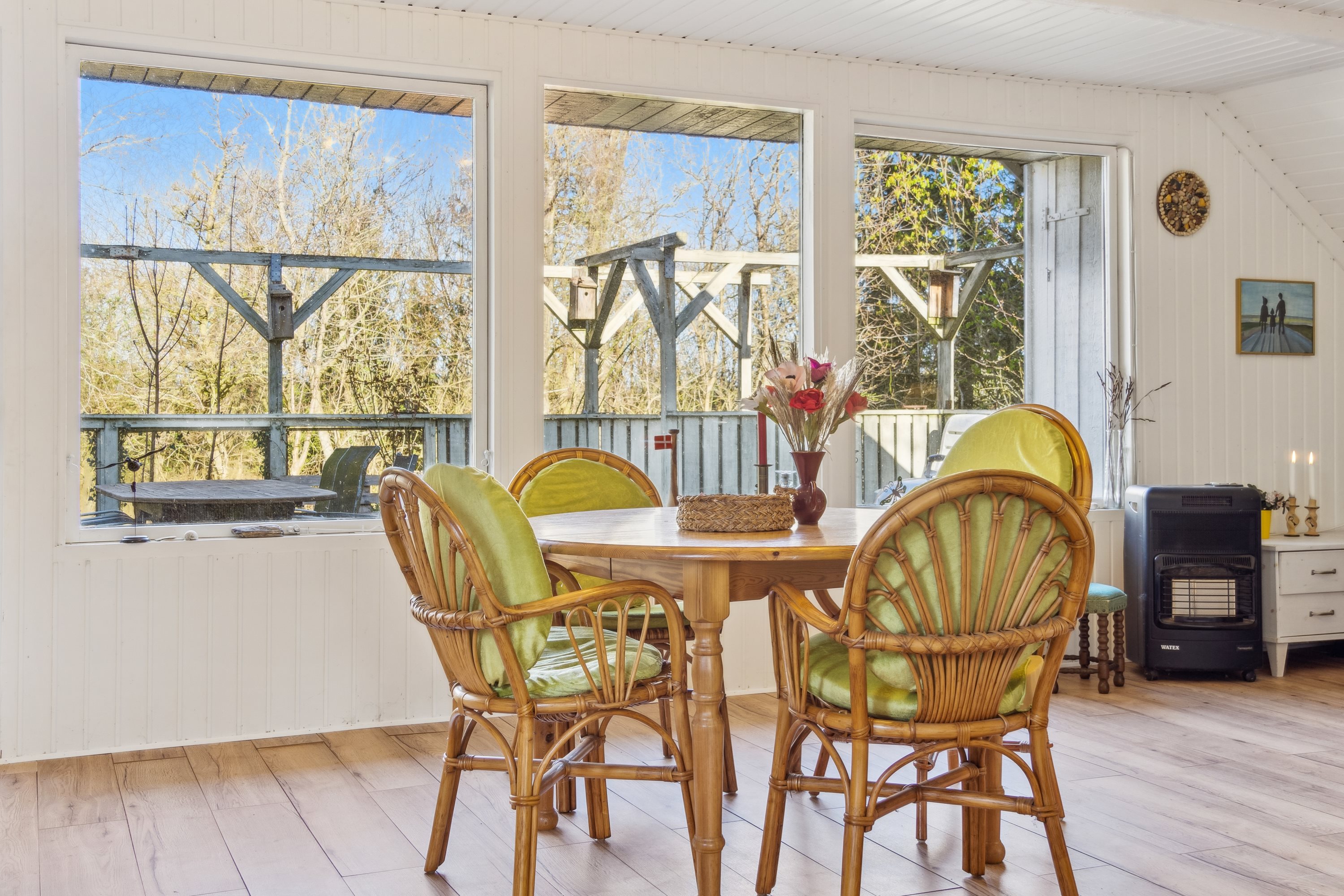 Fremhævet spisestue billede i fuldskærmstilstand. Billede af Lyngvej 17, Sæbygård Feriecenter, 7870 Roslev