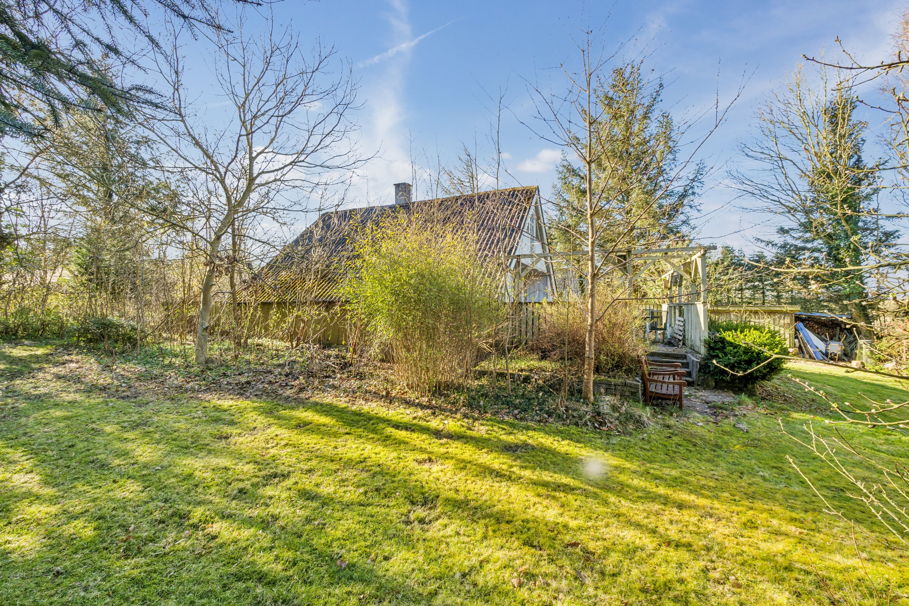 Fremhævet have billede i fuldskærmstilstand. Billede af Lyngvej 17, Sæbygård Feriecenter, 7870 Roslev