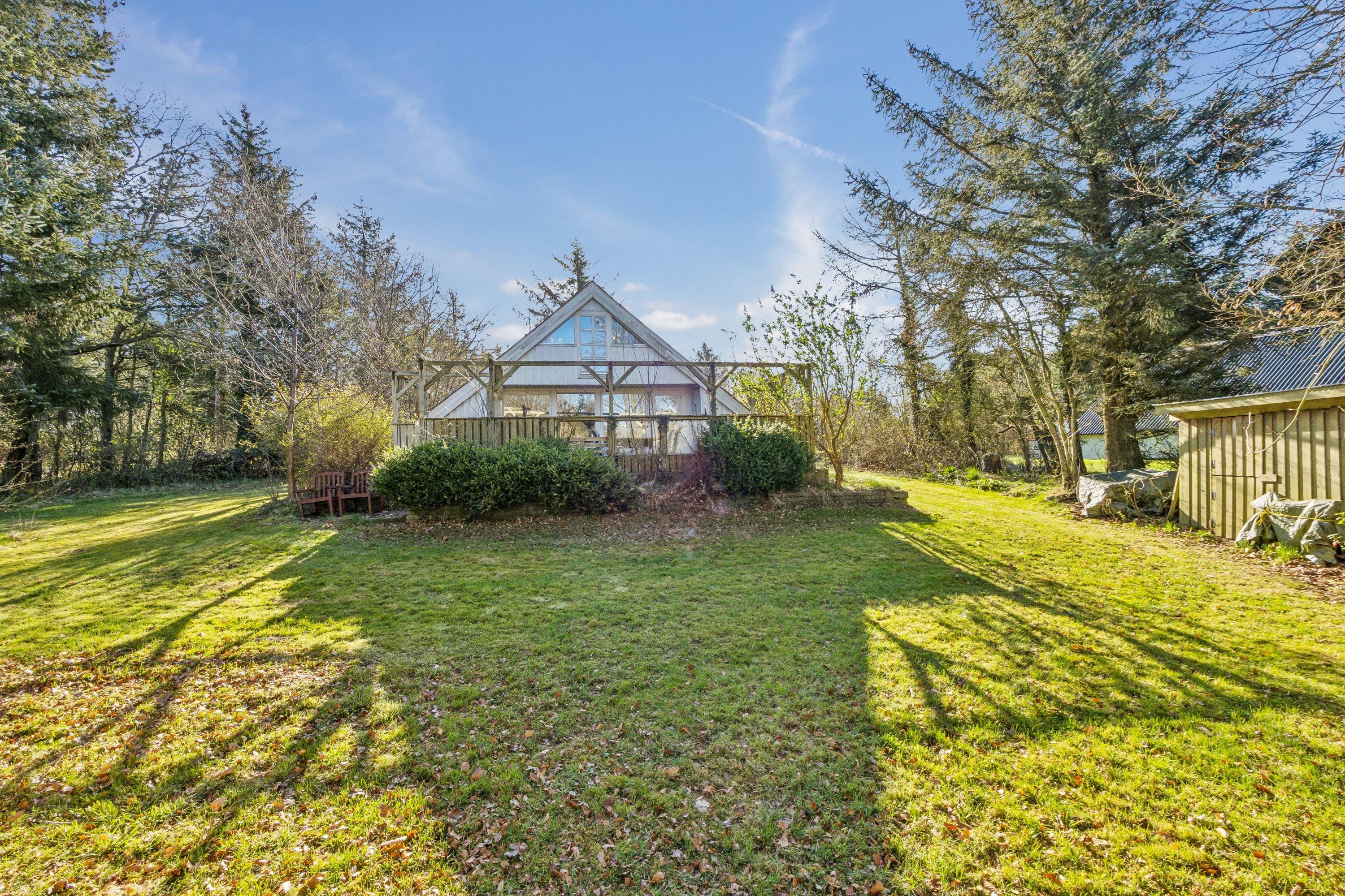 Fremhævet have billede i fuldskærmstilstand. Billede af Lyngvej 17, Sæbygård Feriecenter, 7870 Roslev