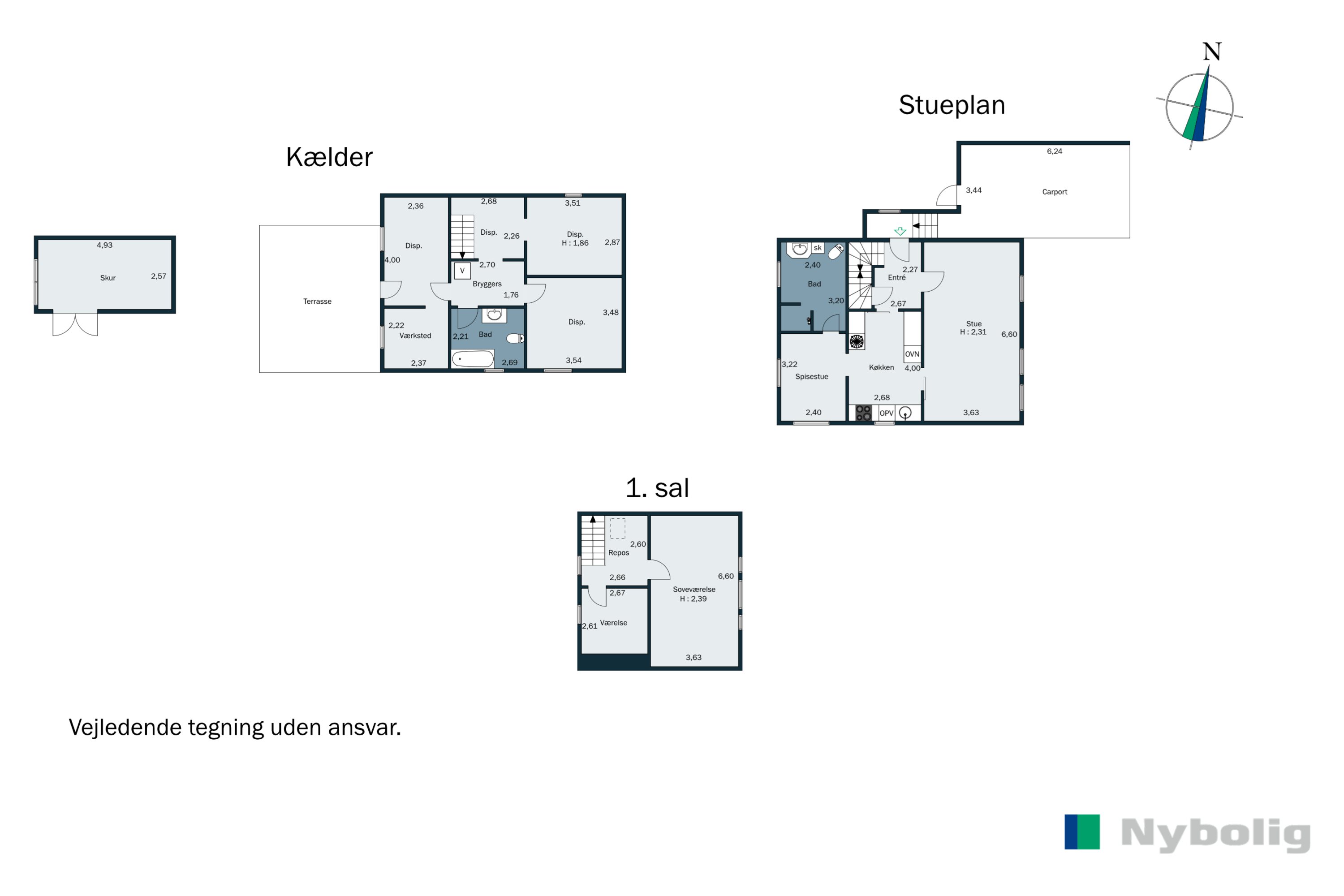 Plantegninger billede af Lindbjerg 43, 6200 Aabenraa