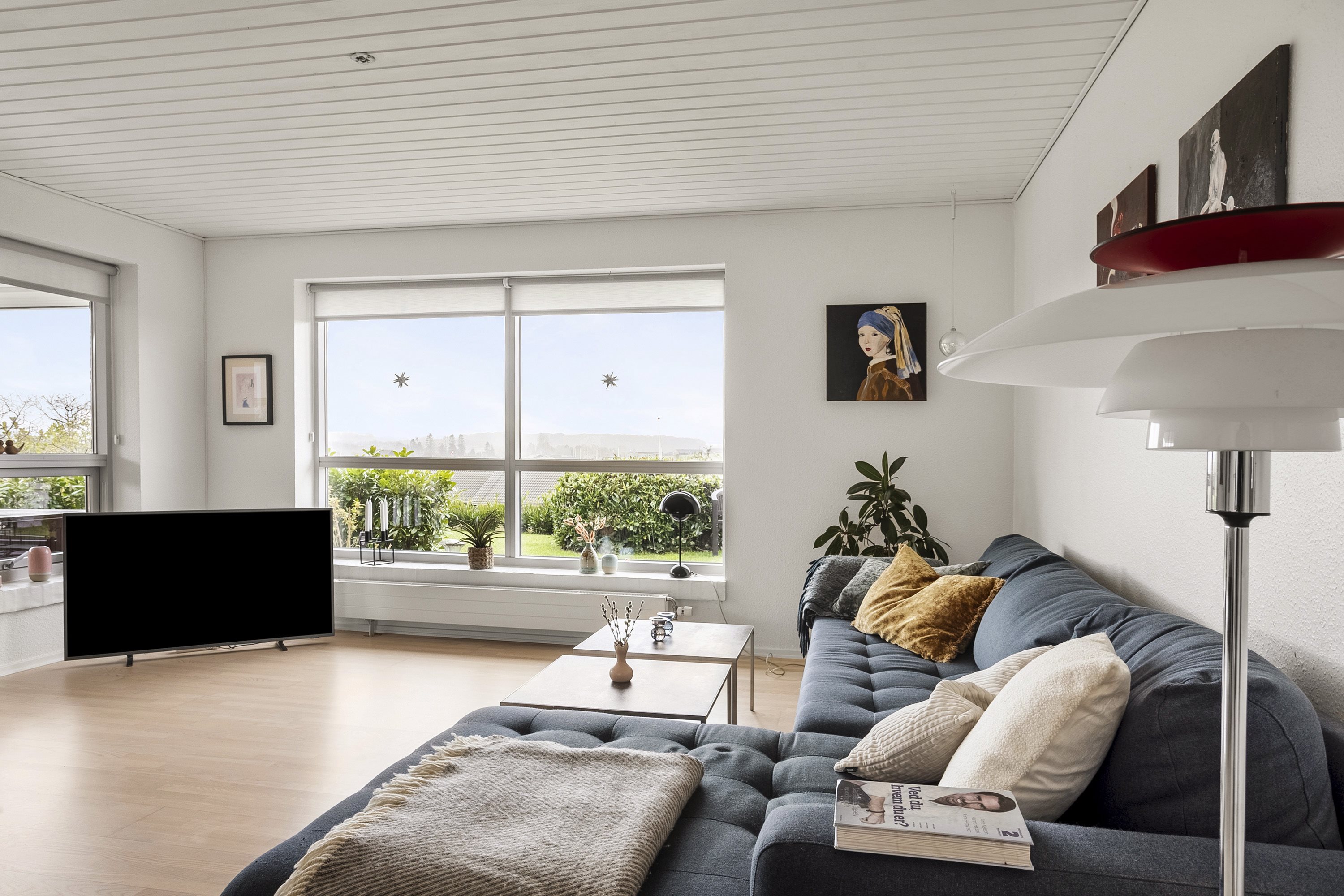 Fremhævet stue billede i fuldskærmstilstand. Billede af Bragesvej 18, 6100 Haderslev