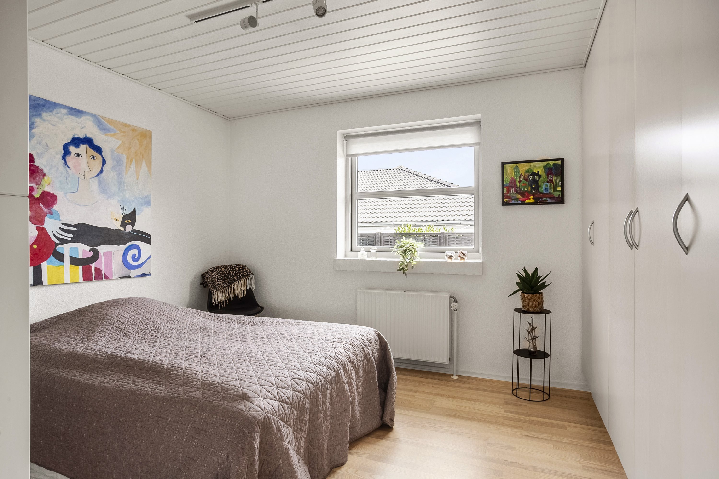 Fremhævet soveværelse billede i fuldskærmstilstand. Billede af Bragesvej 18, 6100 Haderslev