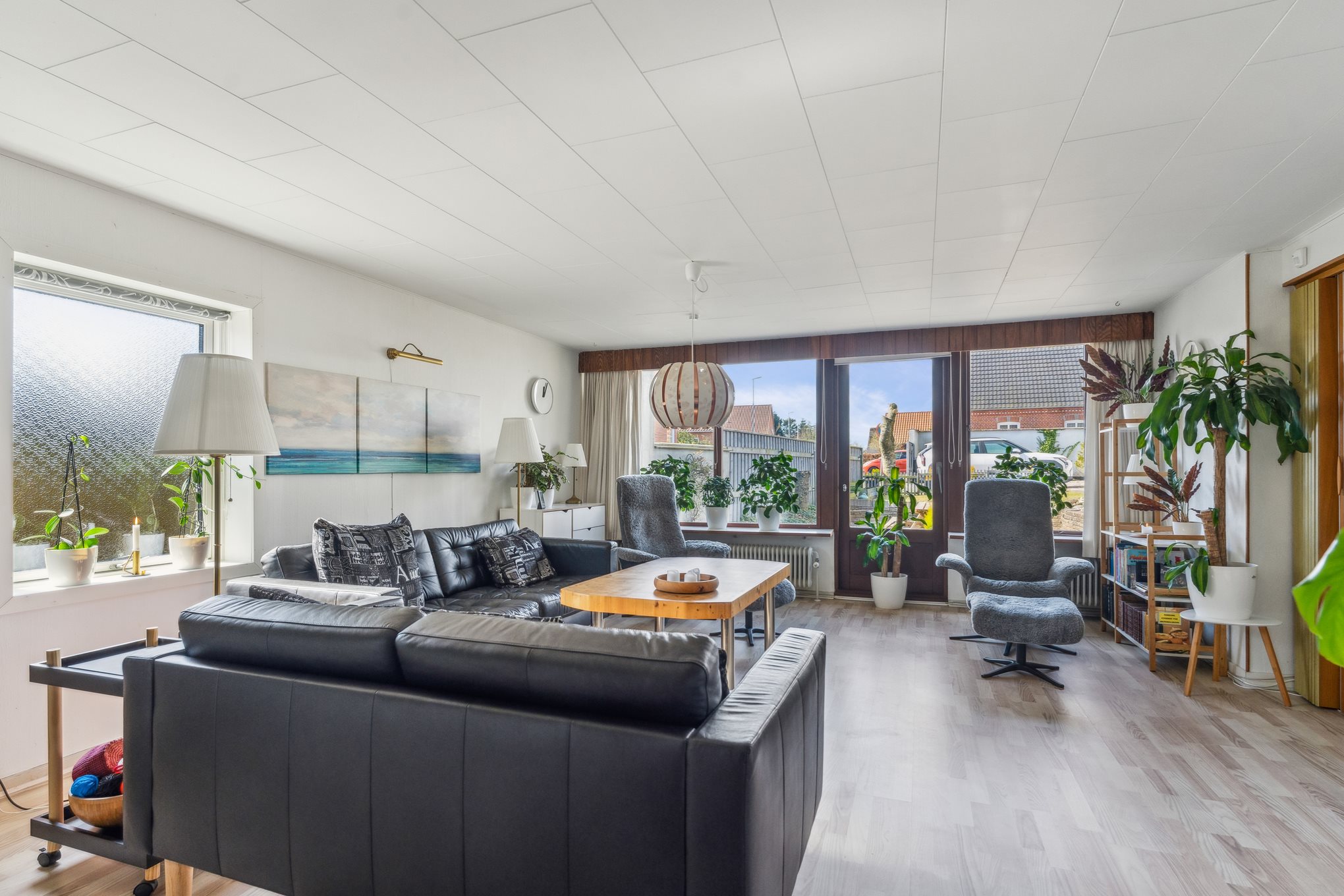 Fremhævet stue billede i fuldskærmstilstand. Billede af Østermarksvej 4, Gjerlev, 8983 Gjerlev J