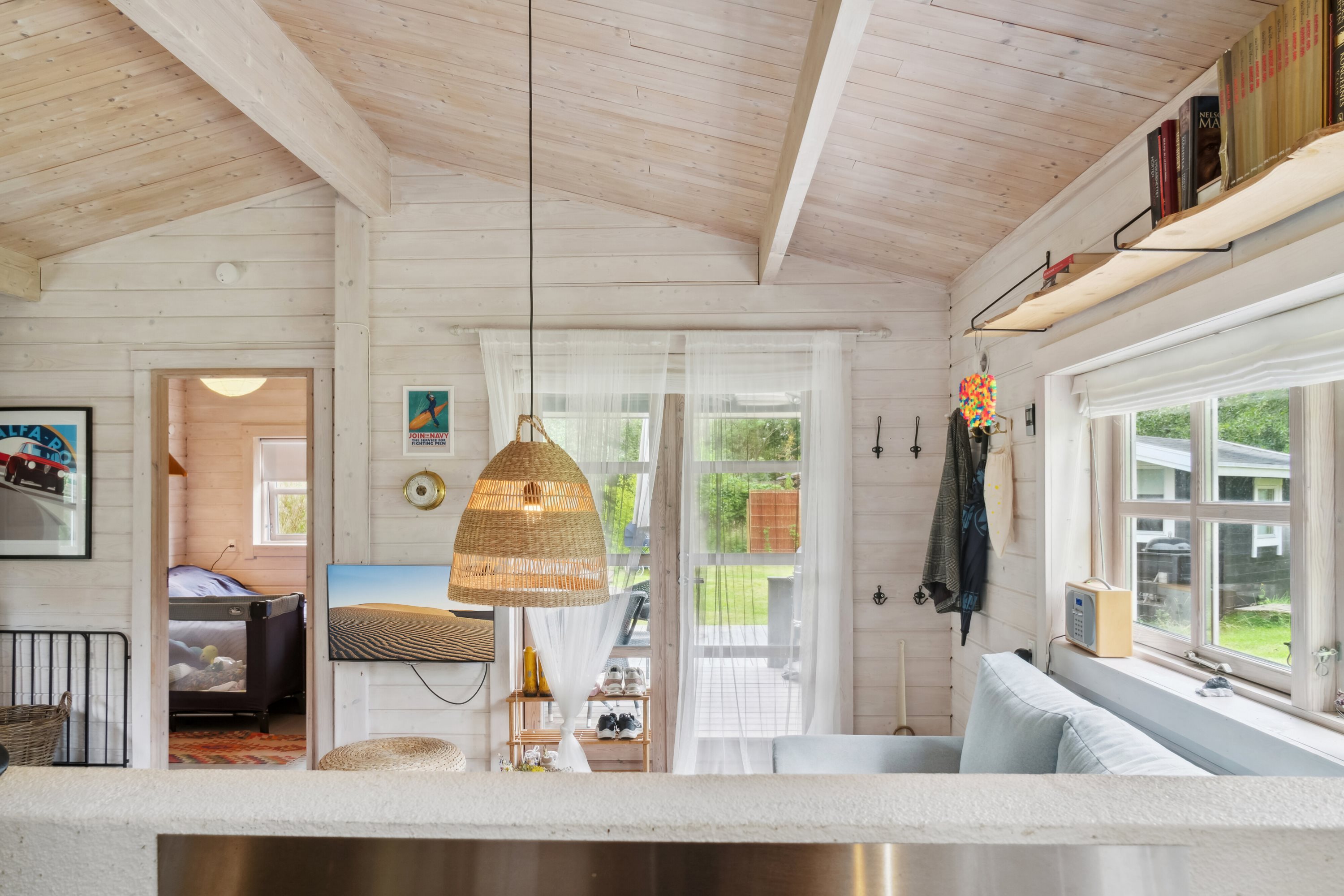 Fremhævet stue billede i fuldskærmstilstand. Billede af Skovhusvej 39, Reersø Str, 4281 Gørlev