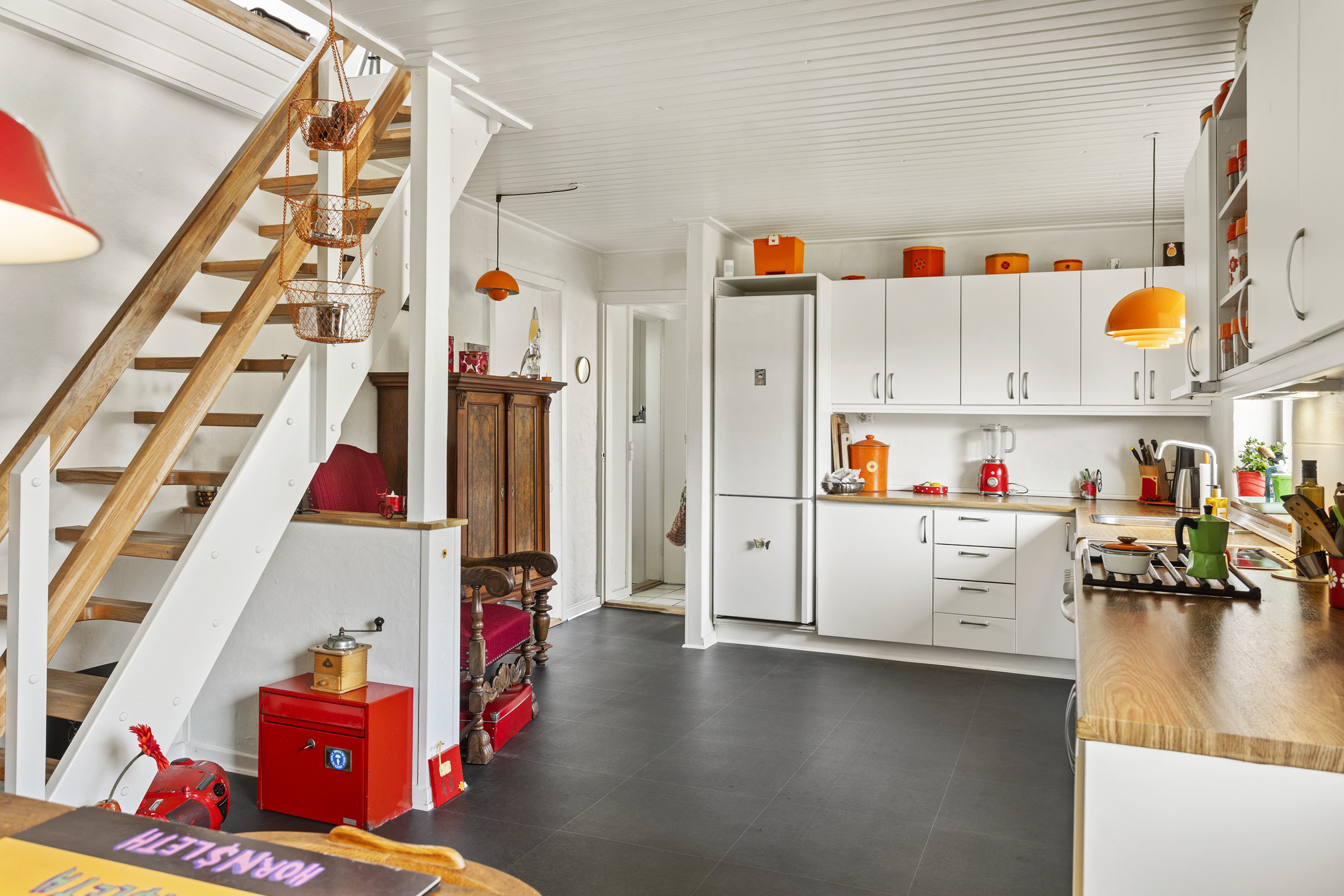 Fremhævet køkken alrum billede i fuldskærmstilstand. Billede af Åglimt 1-3, Gerå, 9340 Asaa