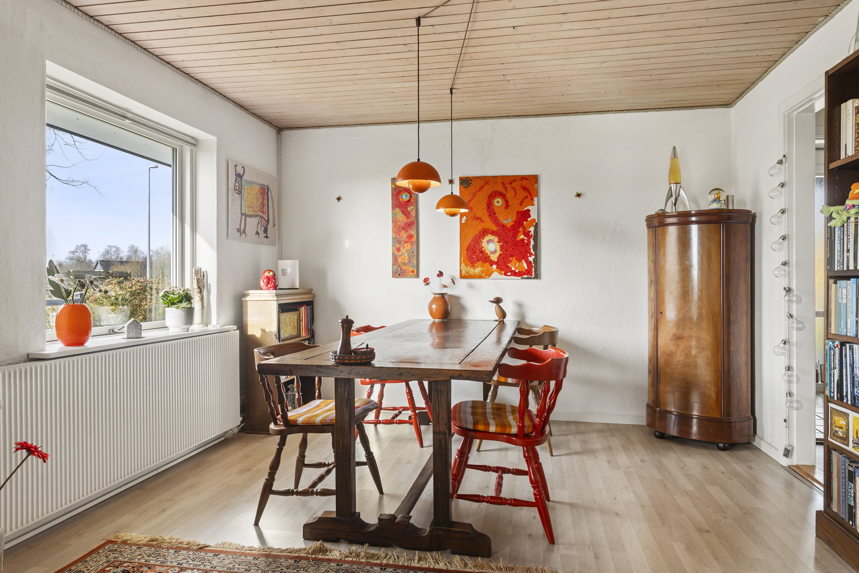 Fremhævet stue billede i fuldskærmstilstand. Billede af Åglimt 1-3, Gerå, 9340 Asaa