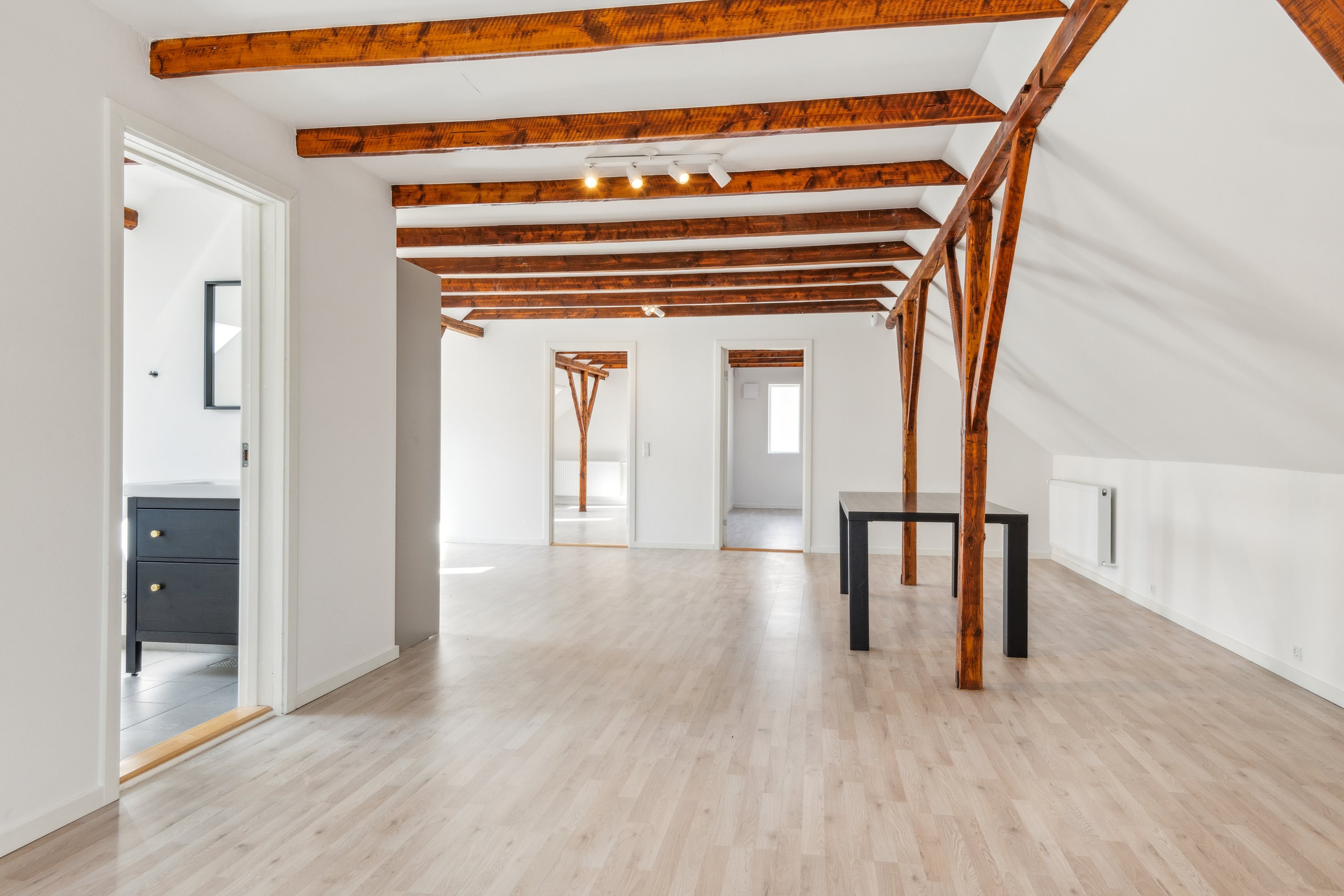 Fremhævet stue billede i fuldskærmstilstand. Billede af Voldborggade 8A, 9240 Nibe