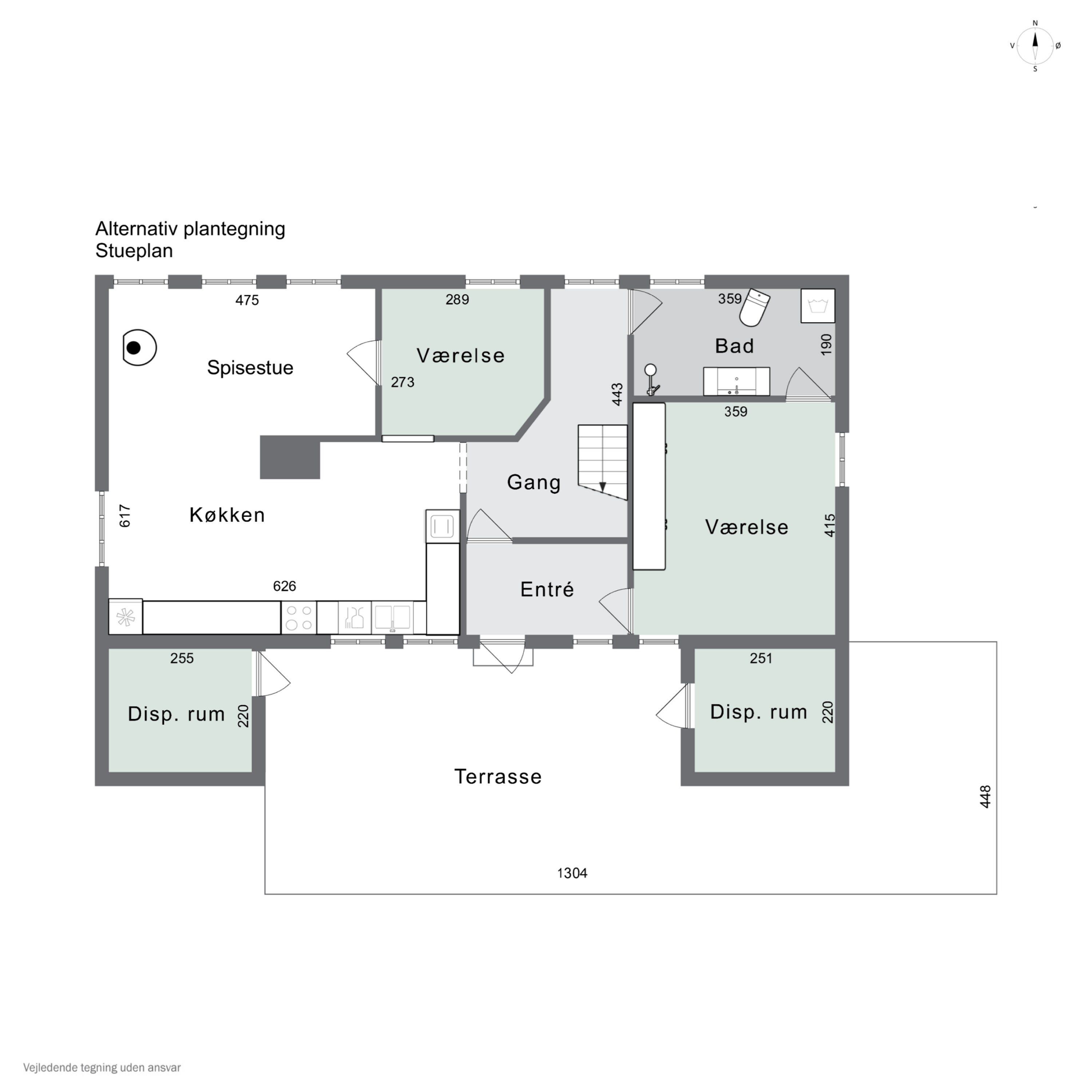 Plantegninger billede af Kirkevej 14, 5892 Gudbjerg Sydfyn