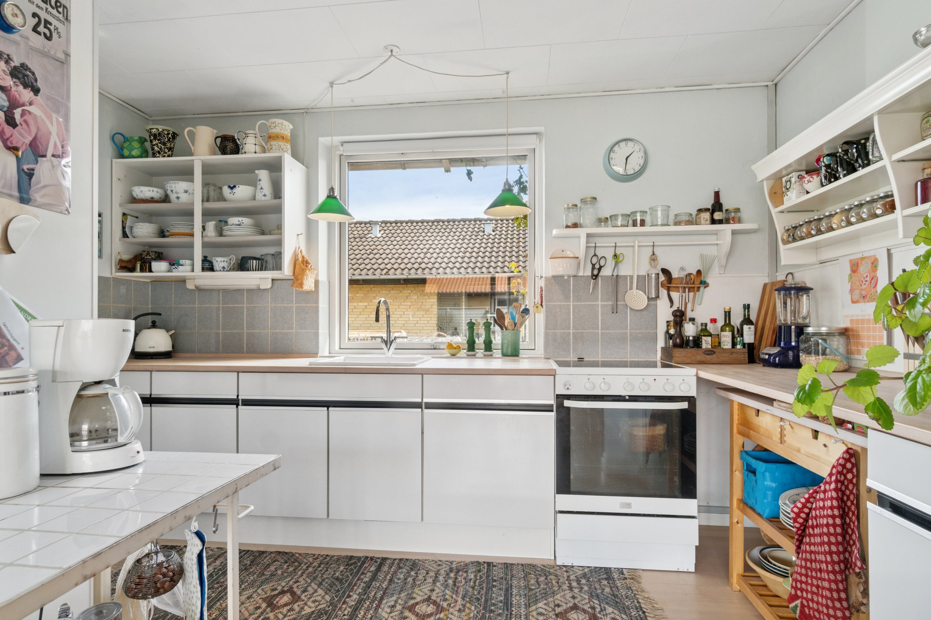 Fremhævet køkken billede i fuldskærmstilstand. Billede af Engsvinget 13, 8462 Harlev J