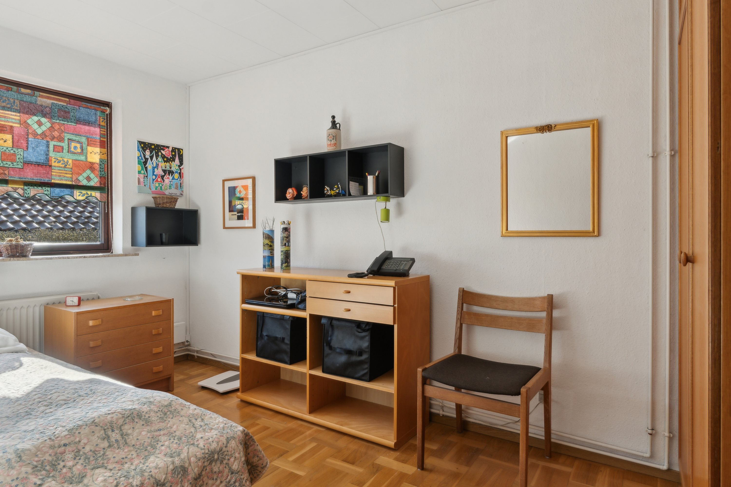 Fremhævet soveværelse billede i fuldskærmstilstand. Billede af Svanevej 12, 4720 Præstø