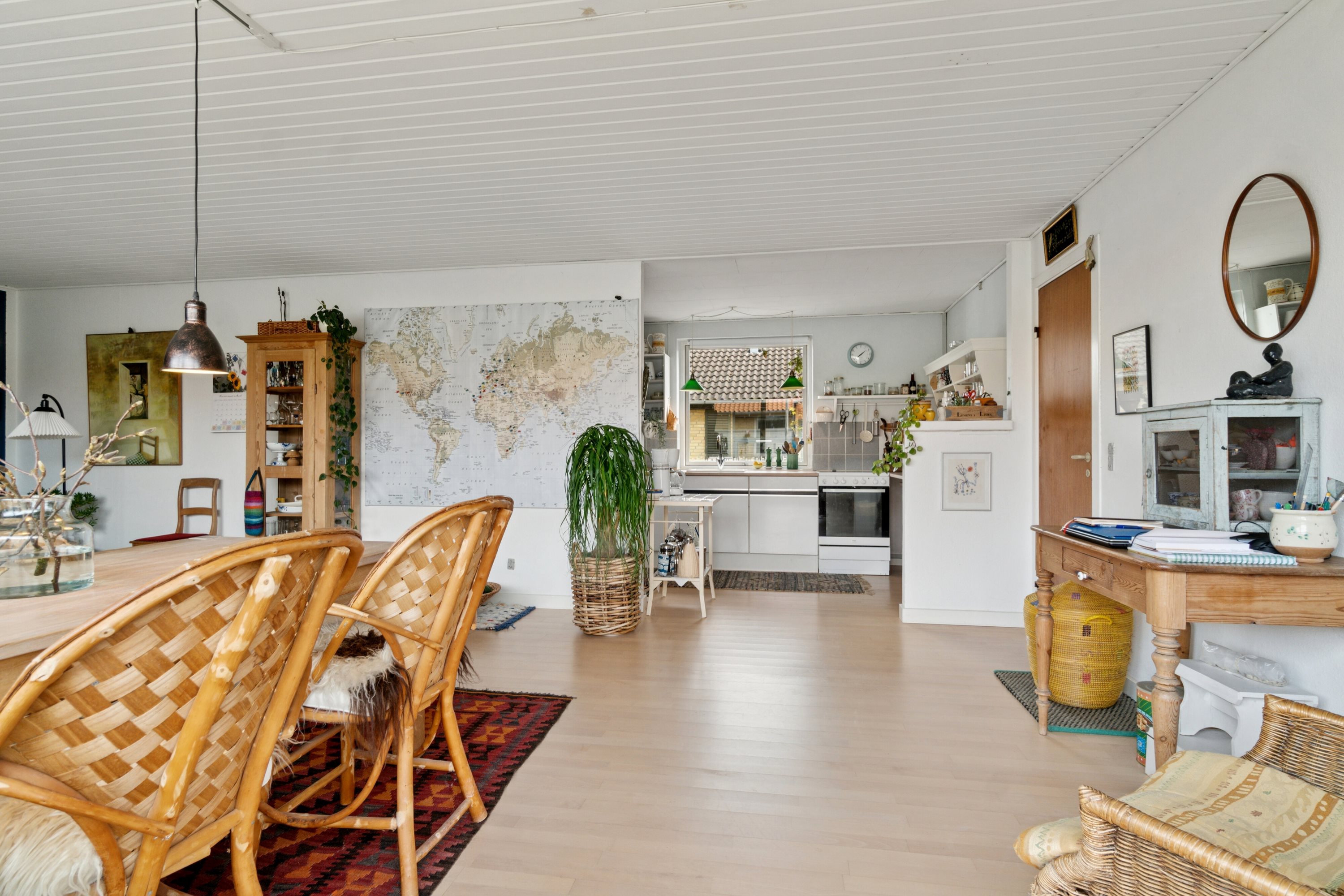 Fremhævet køkken billede i fuldskærmstilstand. Billede af Engsvinget 13, 8462 Harlev J