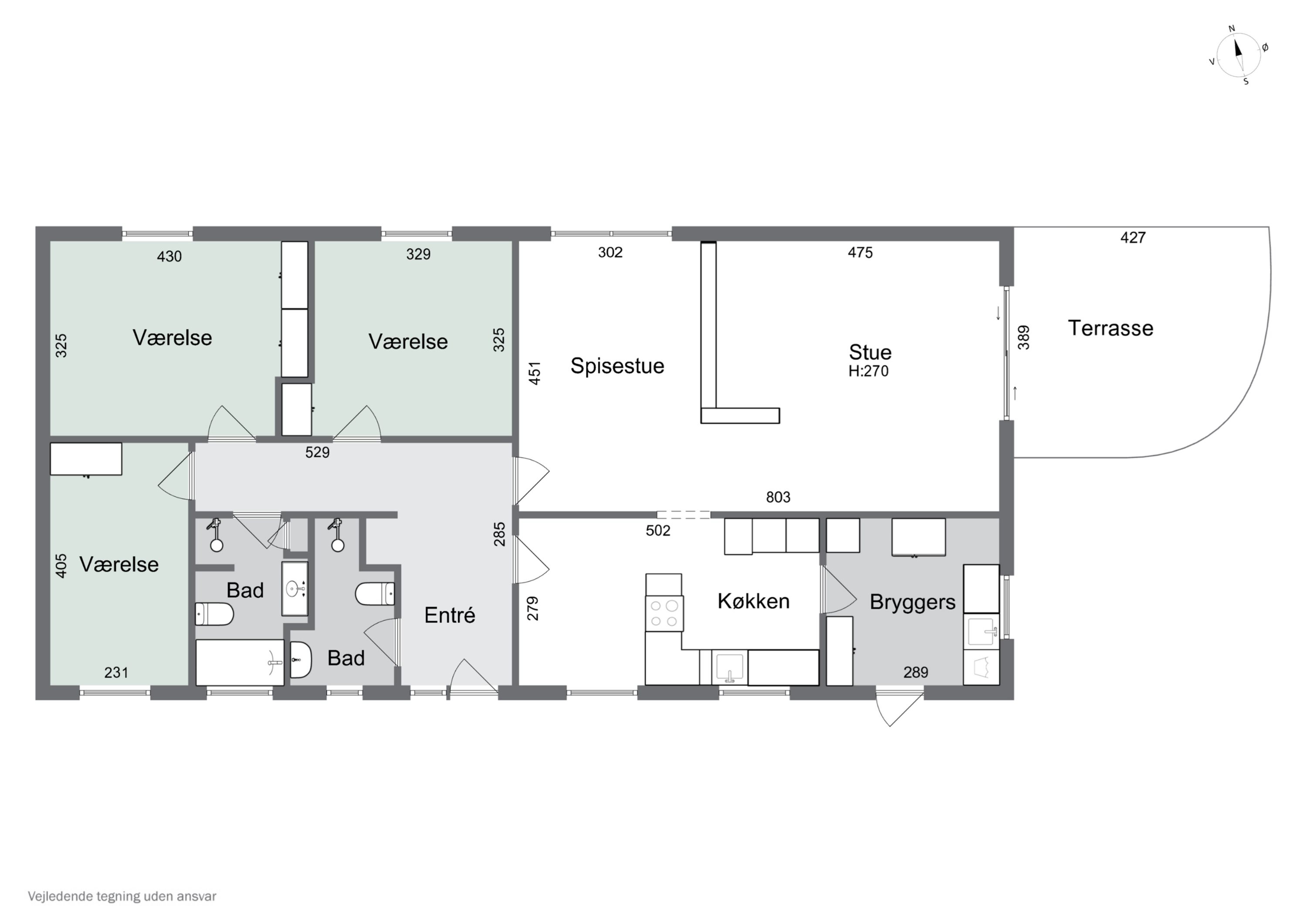 Plantegninger billede af Svanevej 12, 4720 Præstø