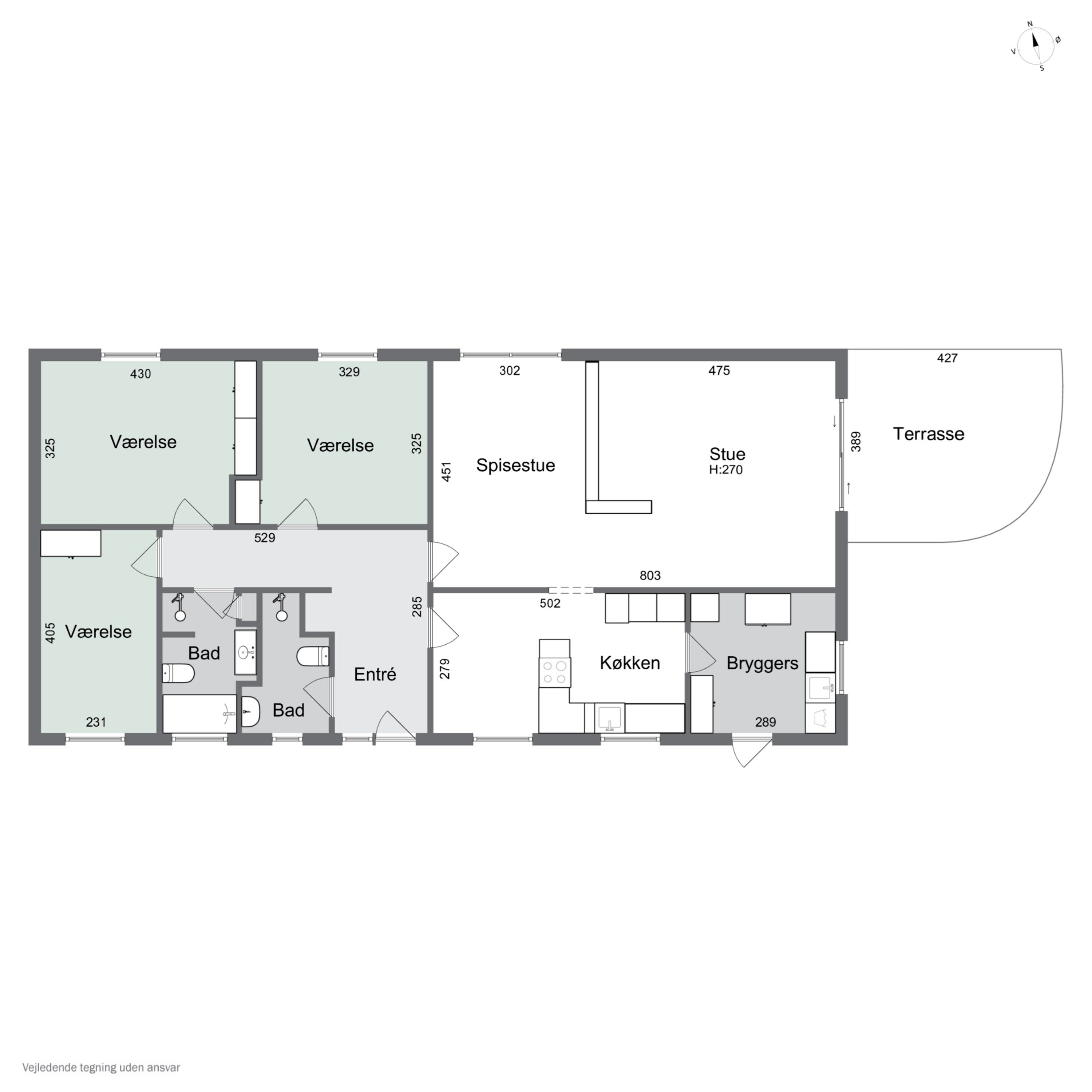 Plantegninger billede af Svanevej 12, 4720 Præstø