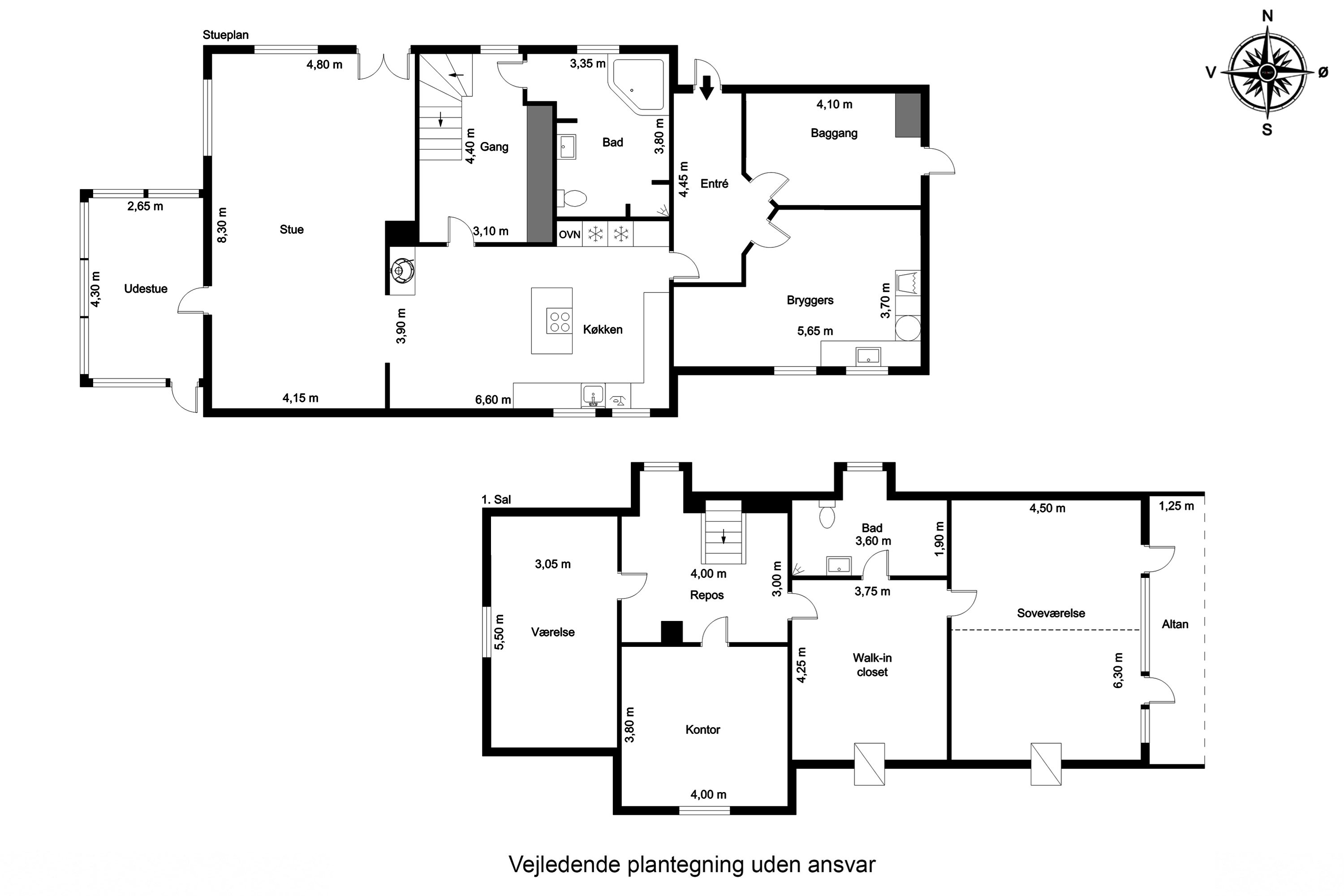 Plantegninger billede af Slettensvej 647, Daugstrup, 5450 Otterup