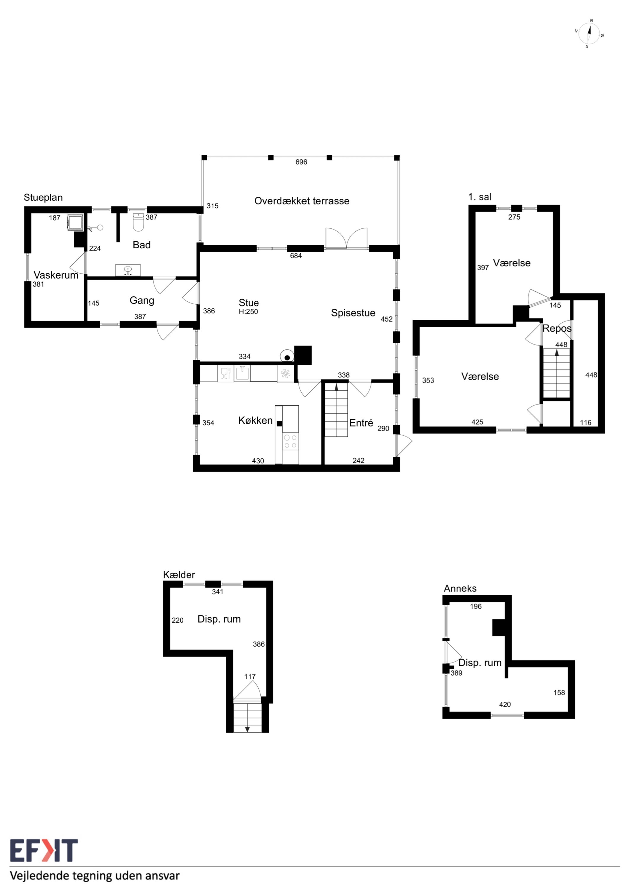 Plantegninger billede af Snøde Bygade 36, Snøde, 5953 Tranekær