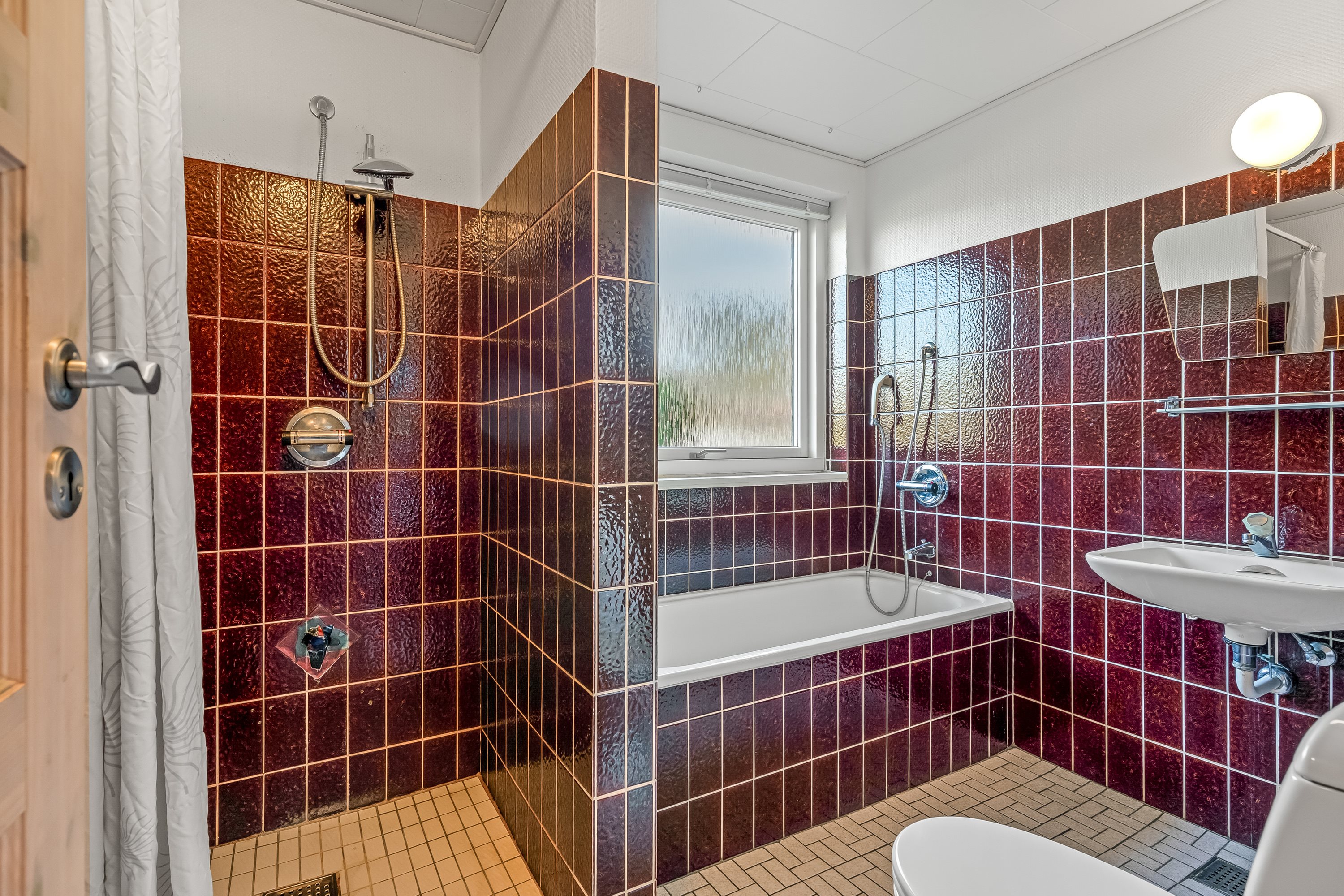 Fremhævet badeværelse billede i fuldskærmstilstand. Billede af Sejbjerg 10, Nørre Nissum, 7620 Lemvig