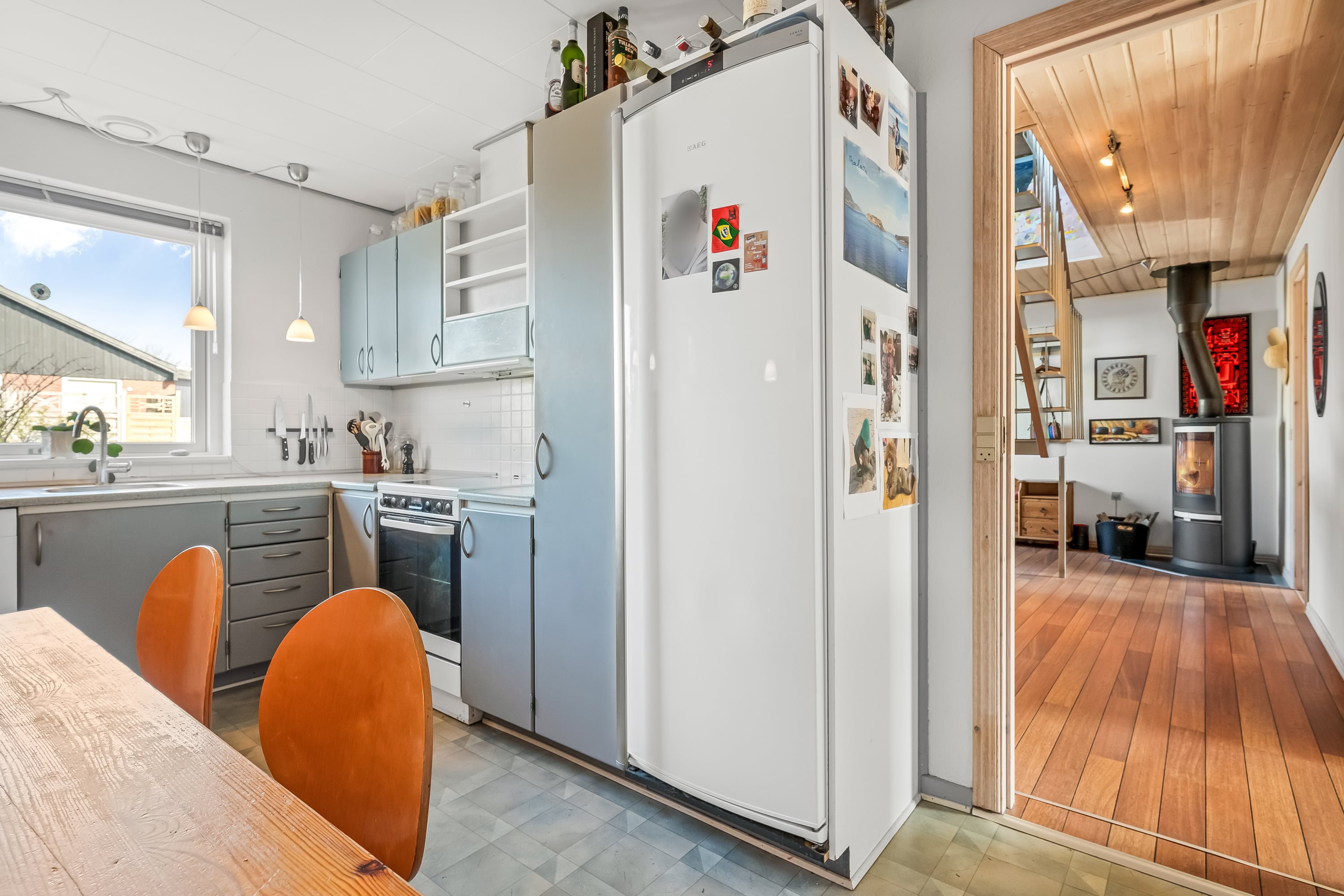 Fremhævet køkken billede i fuldskærmstilstand. Billede af Sejbjerg 10, Nørre Nissum, 7620 Lemvig