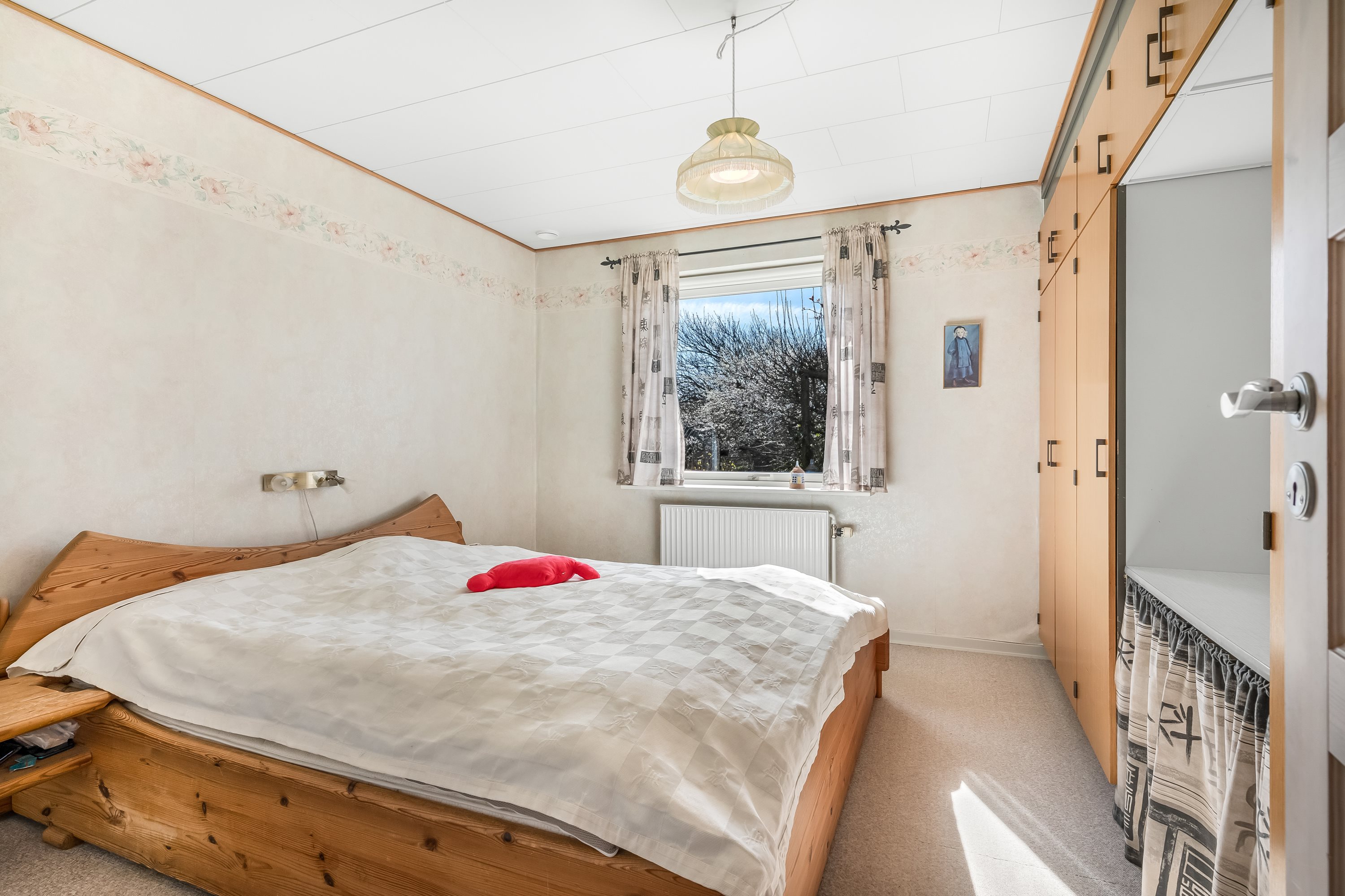 Fremhævet soveværelse billede i fuldskærmstilstand. Billede af Sejbjerg 10, Nørre Nissum, 7620 Lemvig