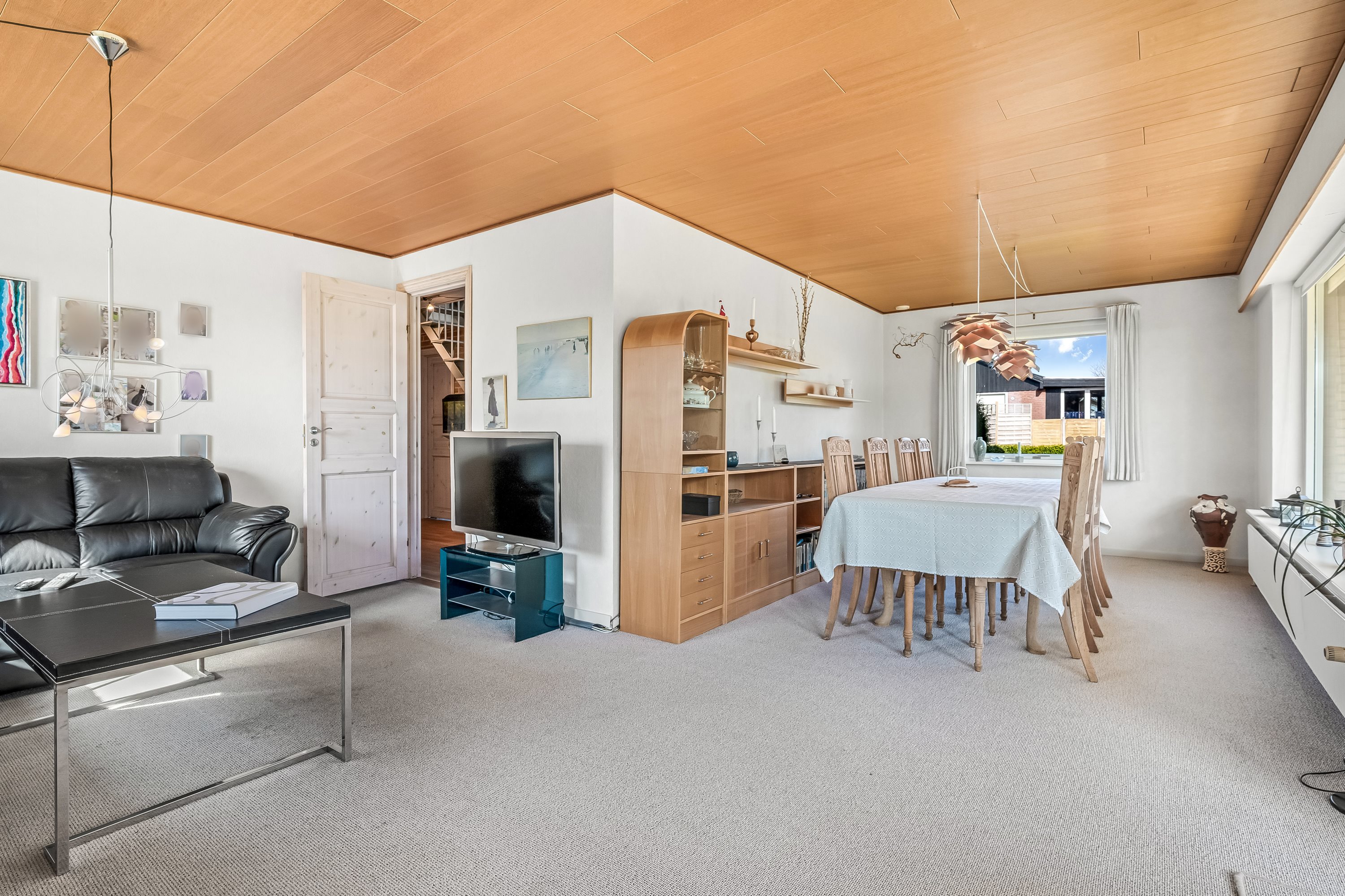 Fremhævet stue billede i fuldskærmstilstand. Billede af Sejbjerg 10, Nørre Nissum, 7620 Lemvig