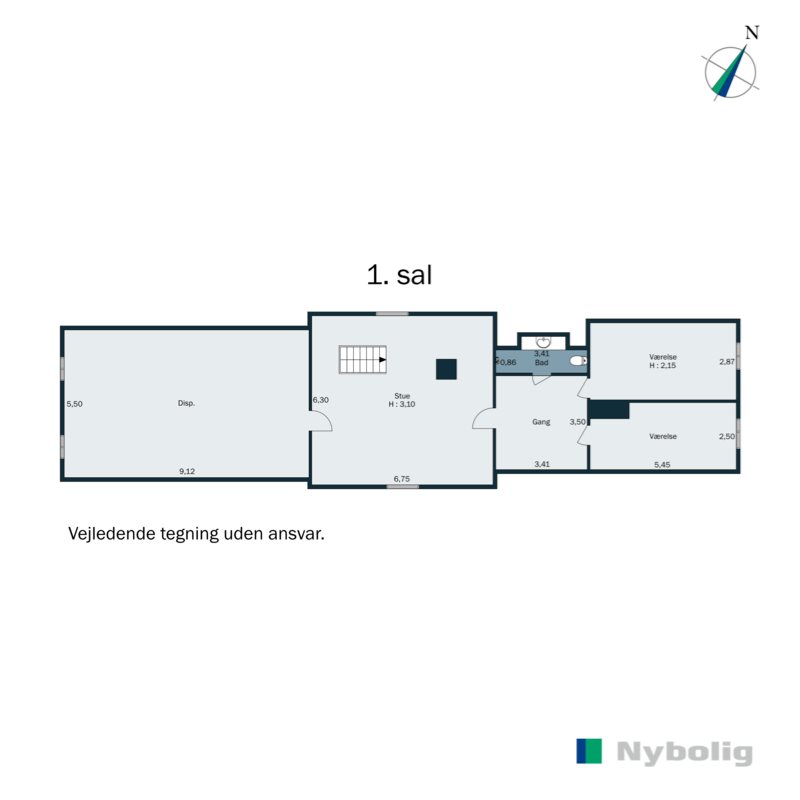 Plantegninger billede af Maltvej 94, Malt, 6600 Vejen
