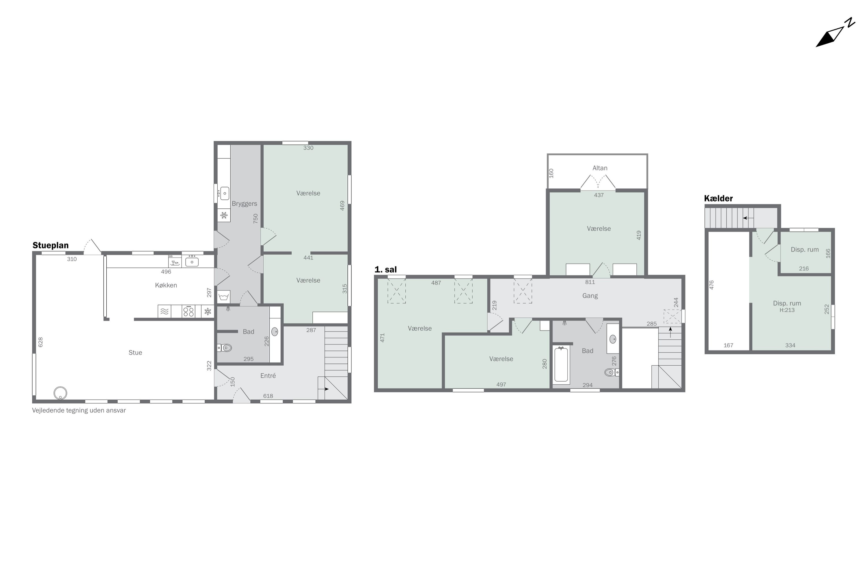 Plantegninger billede af Assensvej 17, 5750 Ringe