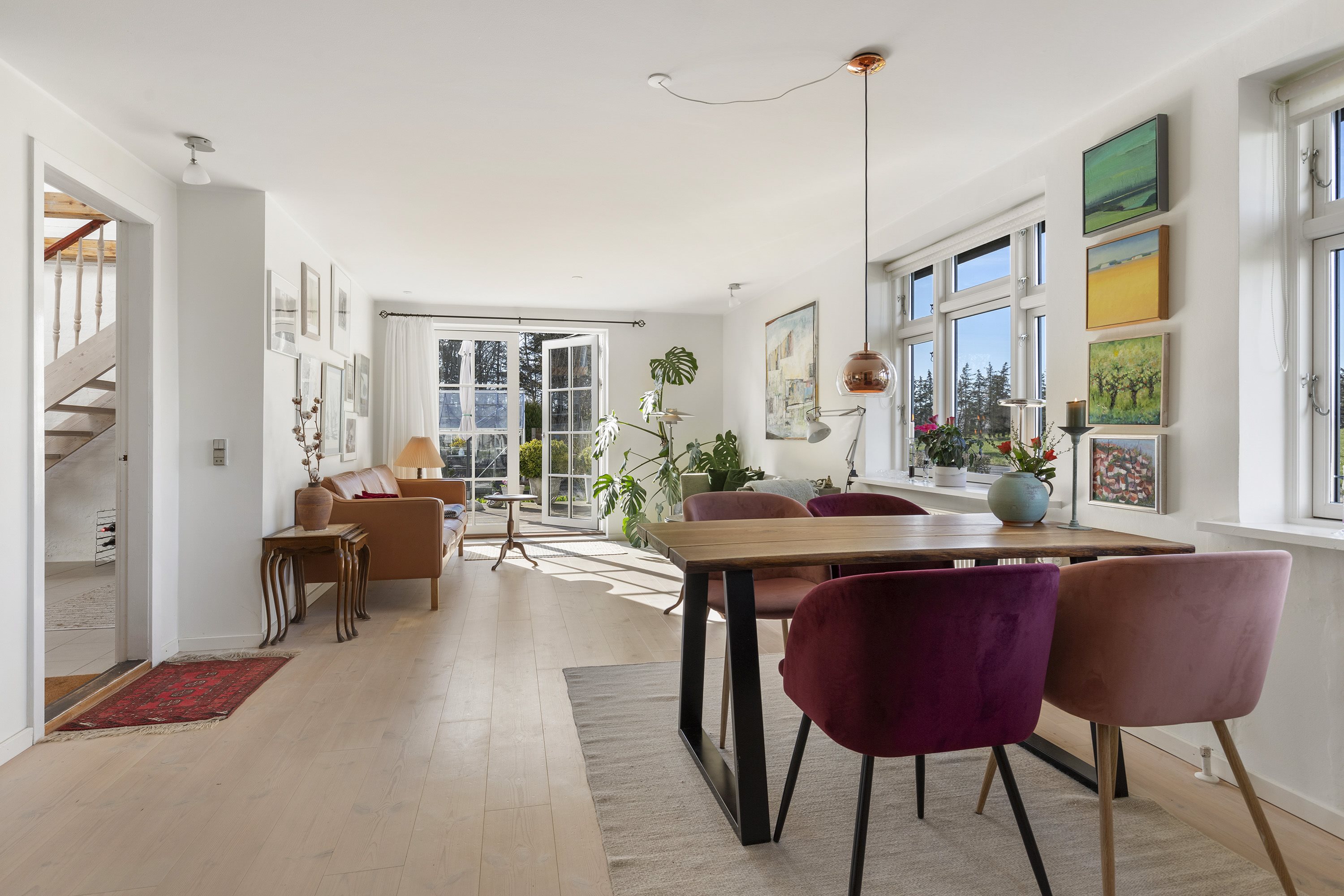 Fremhævet stue billede i fuldskærmstilstand. Billede af Fristrupvej 75, Børglum, 9760 Vrå