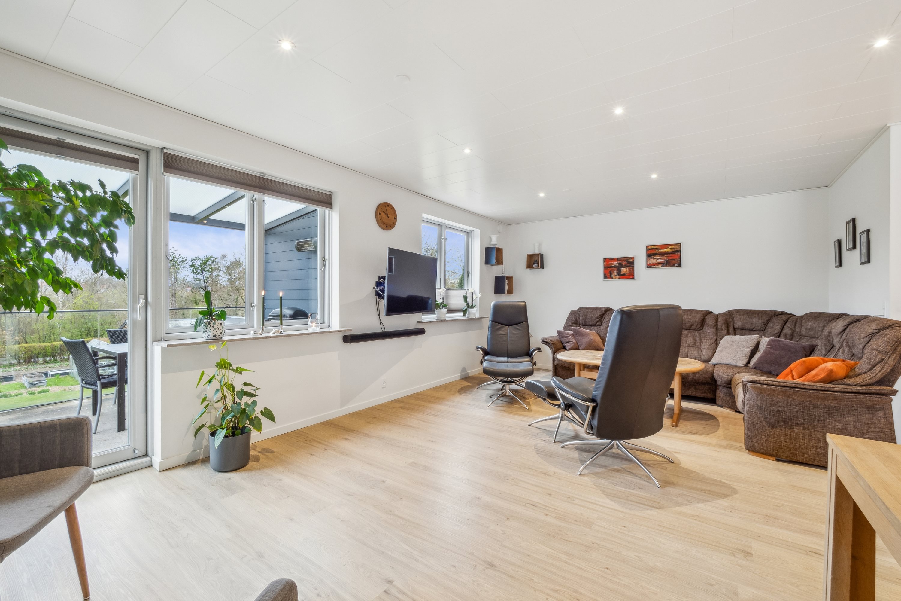 Fremhævet stue billede i fuldskærmstilstand. Billede af Sandbyvej 13, 7800 Skive