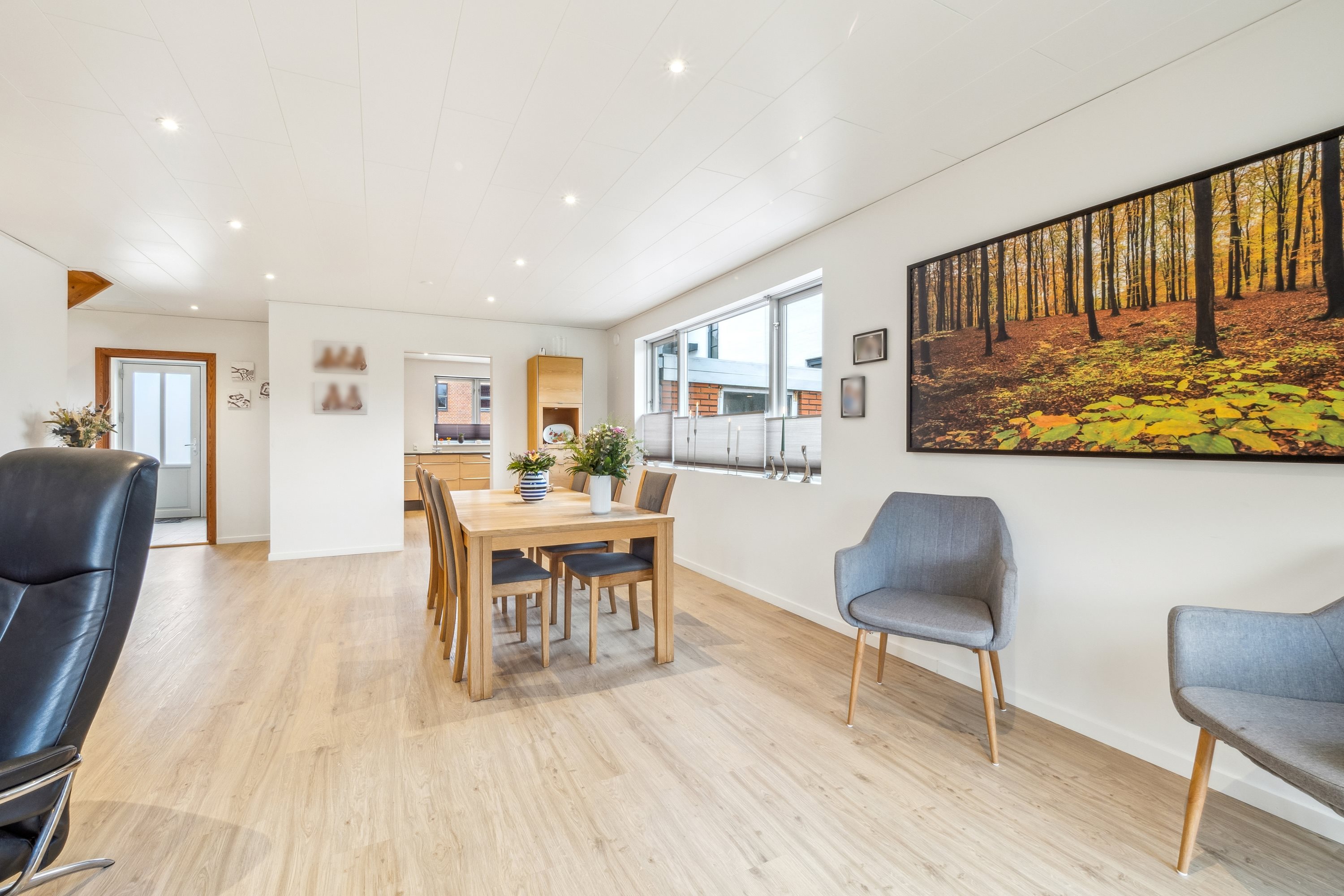 Fremhævet stue billede i fuldskærmstilstand. Billede af Sandbyvej 13, 7800 Skive