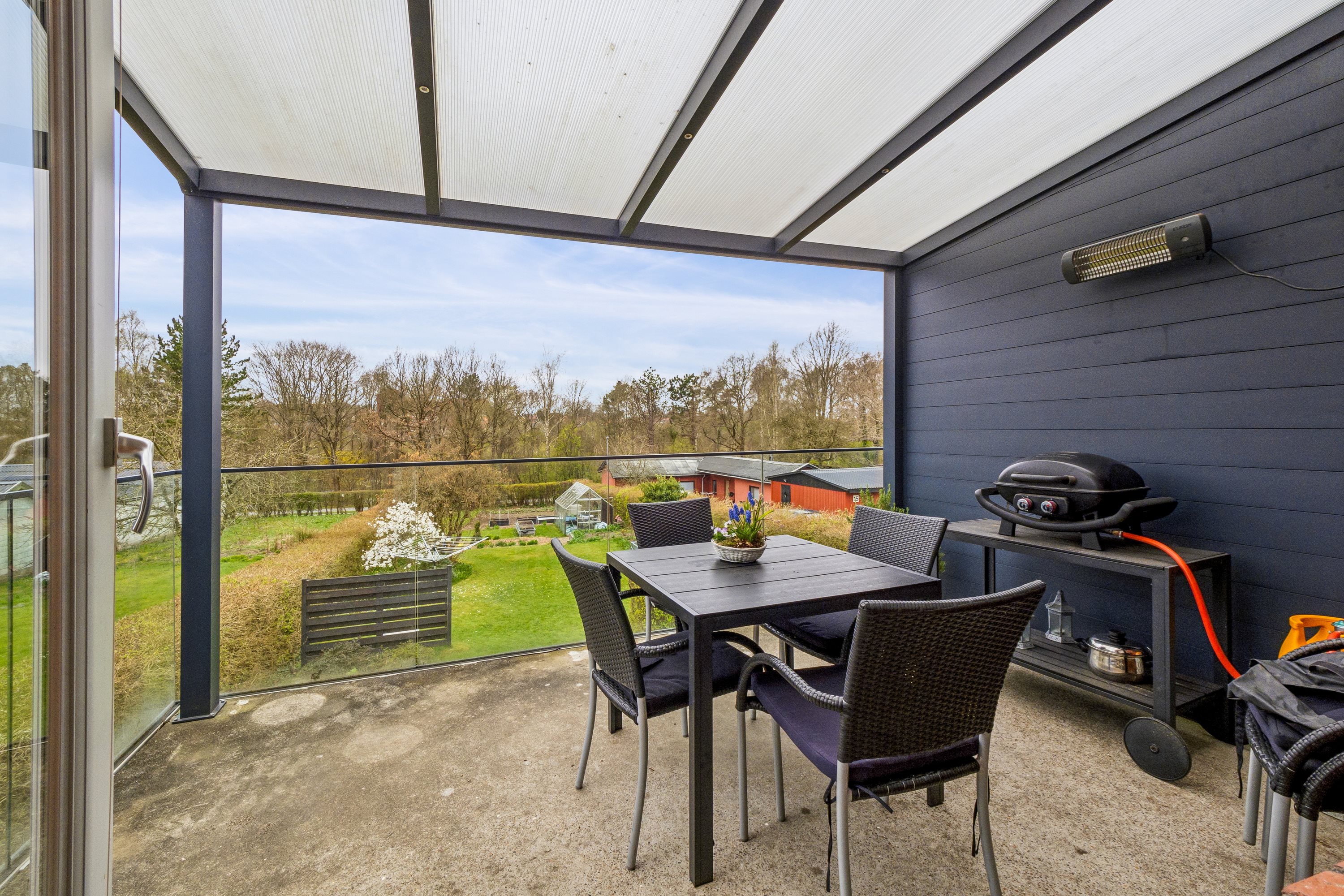 Fremhævet terrasse billede i fuldskærmstilstand. Billede af Sandbyvej 13, 7800 Skive