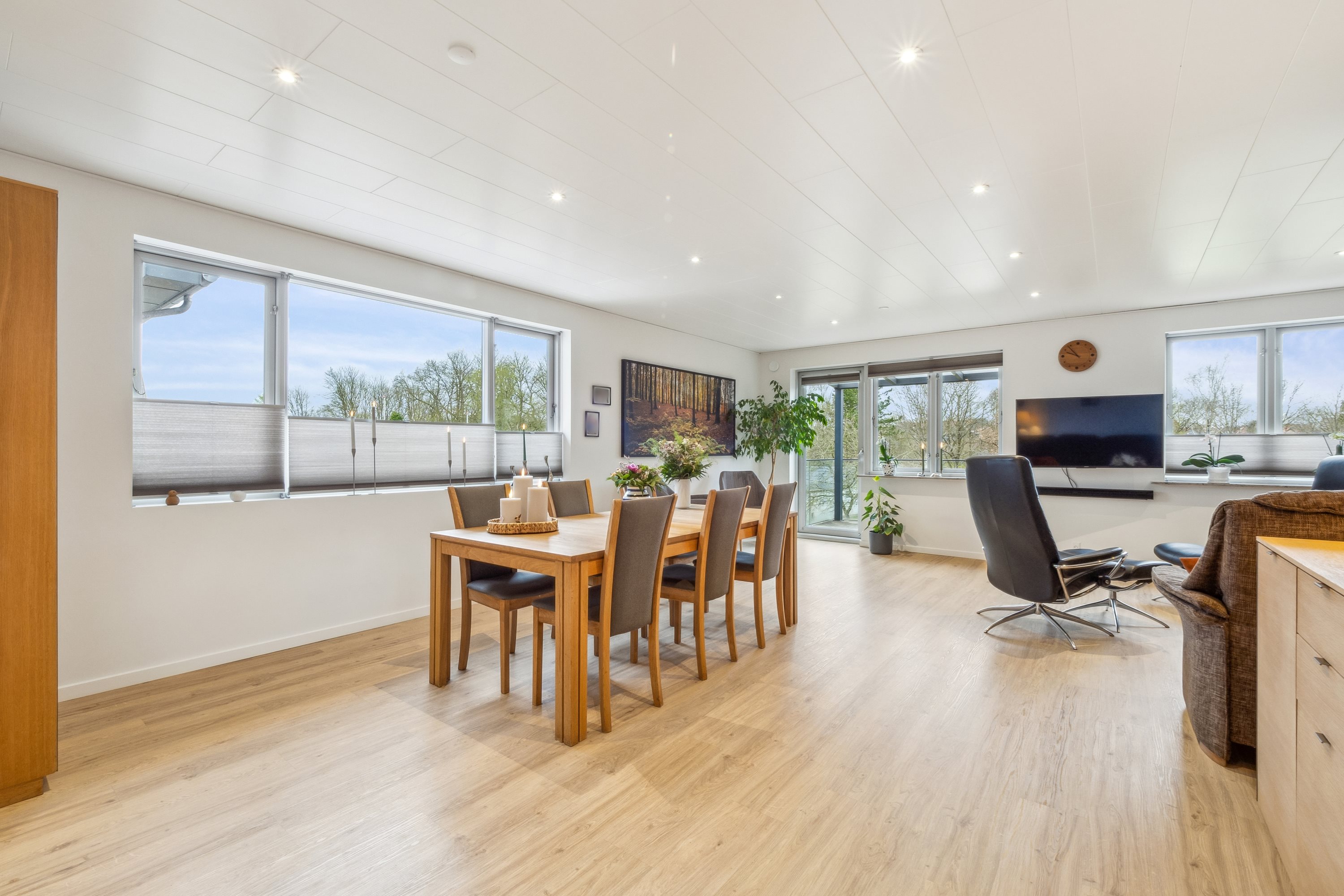 Fremhævet stue billede i fuldskærmstilstand. Billede af Sandbyvej 13, 7800 Skive