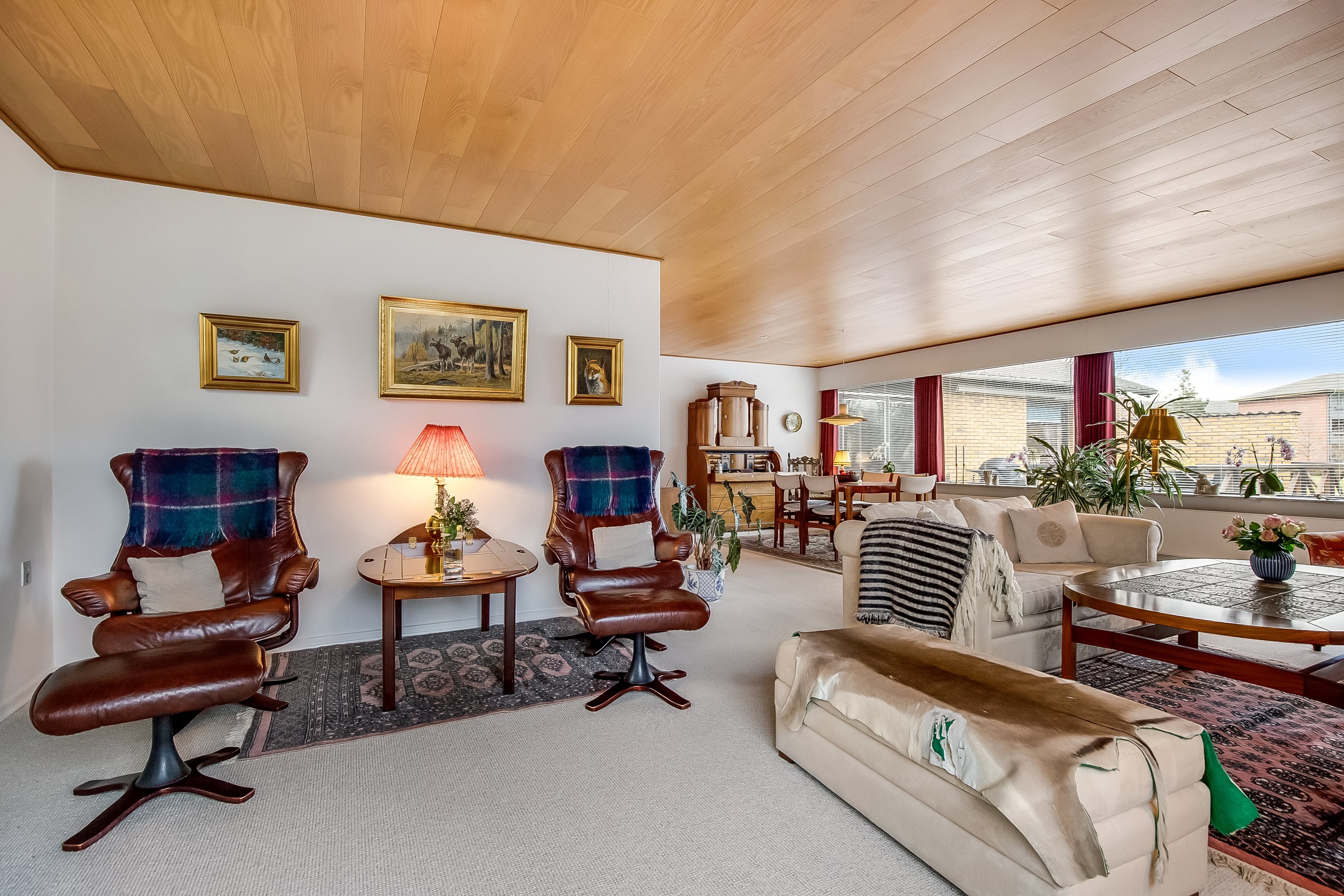 Fremhævet stue billede i fuldskærmstilstand. Billede af Nørremarksvej 150, Bredballe, 7120 Vejle Øst