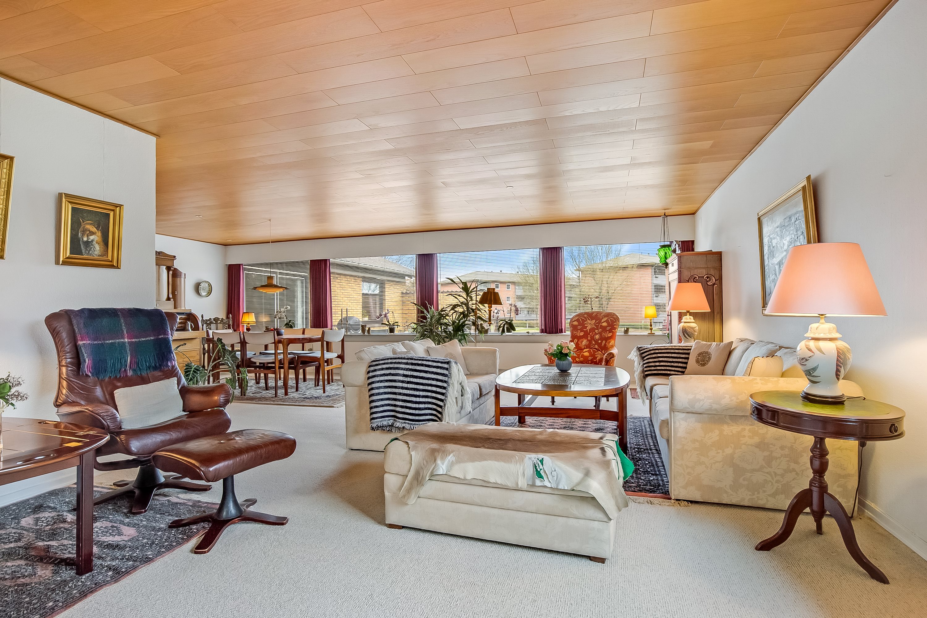 Fremhævet stue billede i fuldskærmstilstand. Billede af Nørremarksvej 150, Bredballe, 7120 Vejle Øst