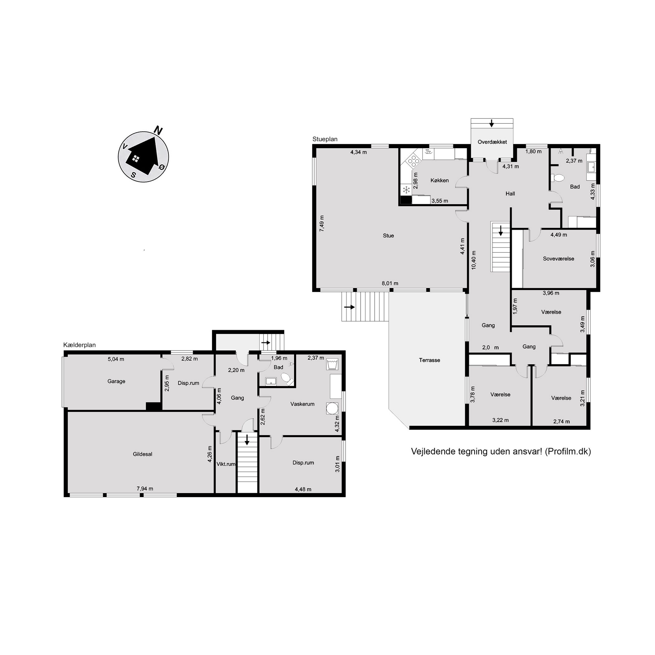 Plantegninger billede af Nørremarksvej 150, Bredballe, 7120 Vejle Øst