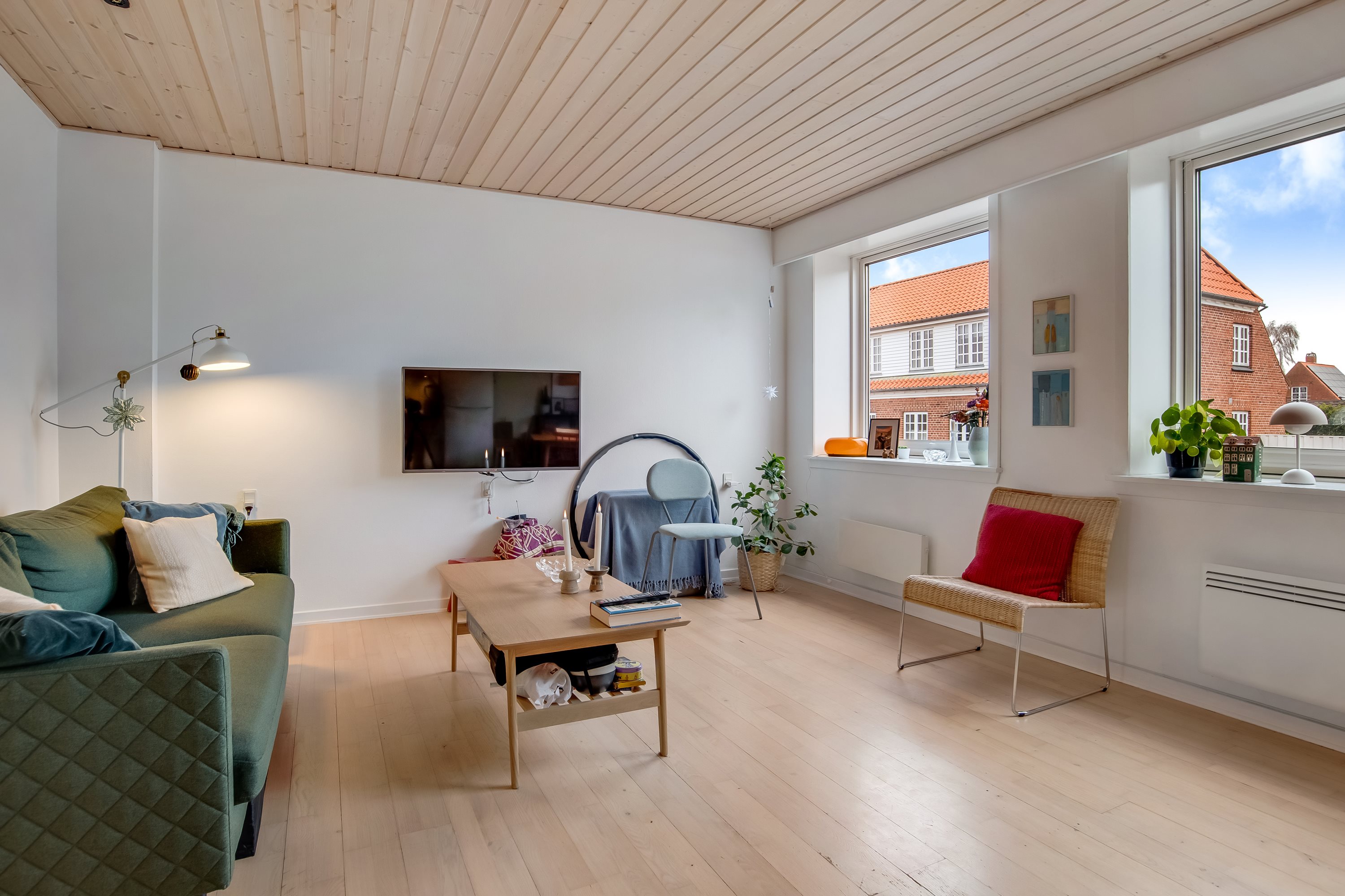 Fremhævet stue billede i fuldskærmstilstand. Billede af Langelinie 23, 7500 Holstebro