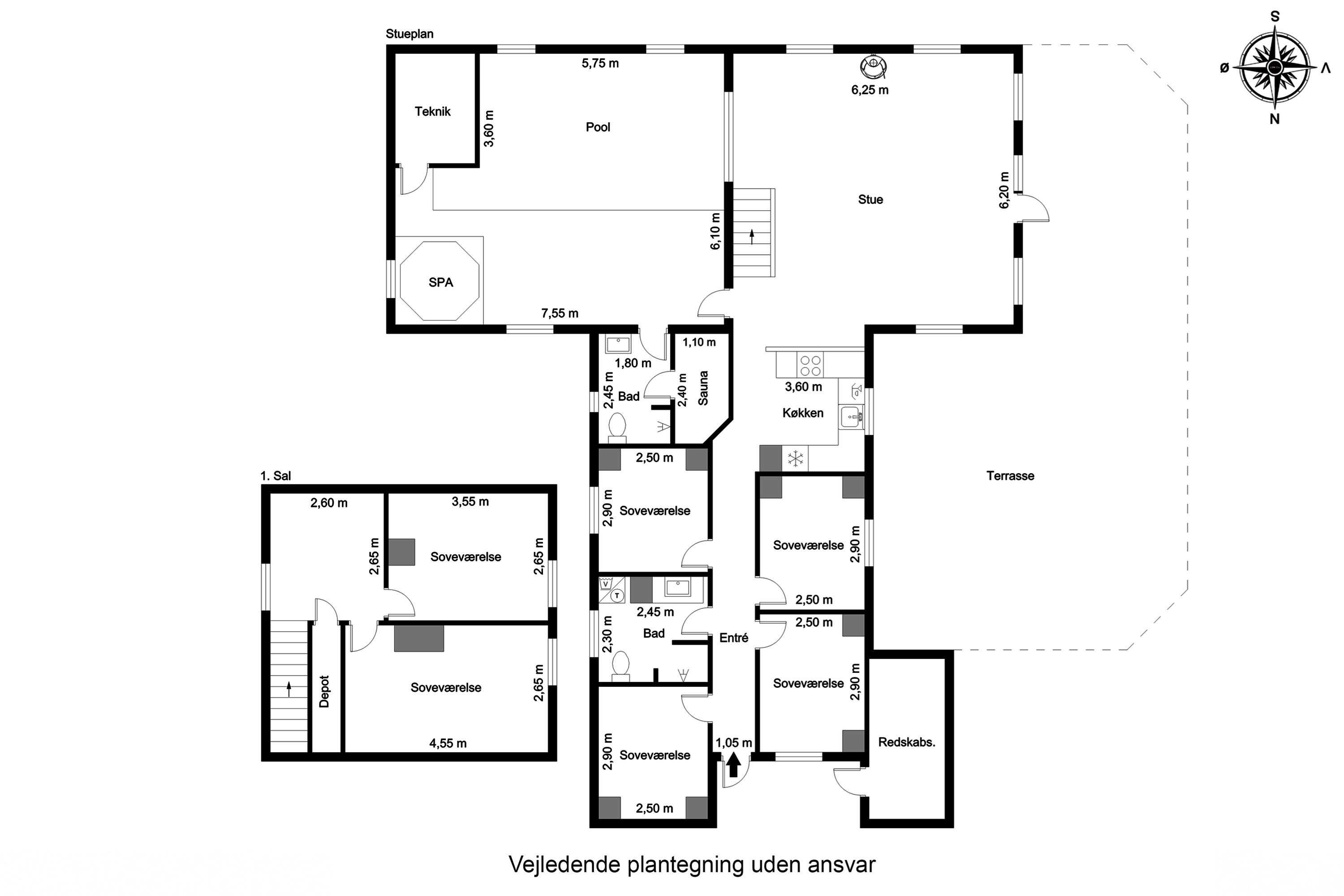 Plantegninger billede af Horns Rev 4B, 6857 Blåvand