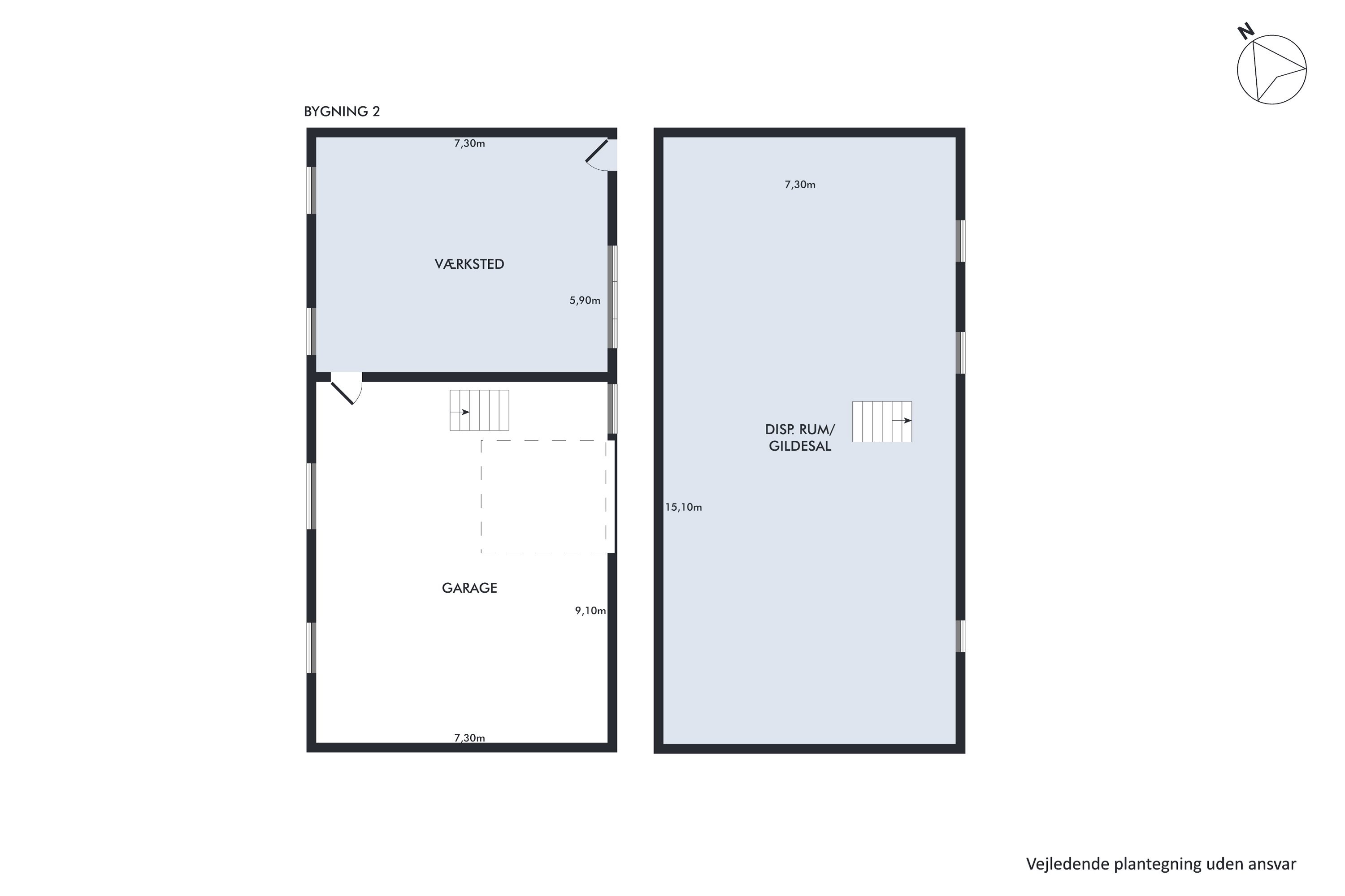 Plantegninger billede af Østermarksvej 4, Gjerlev, 8983 Gjerlev J