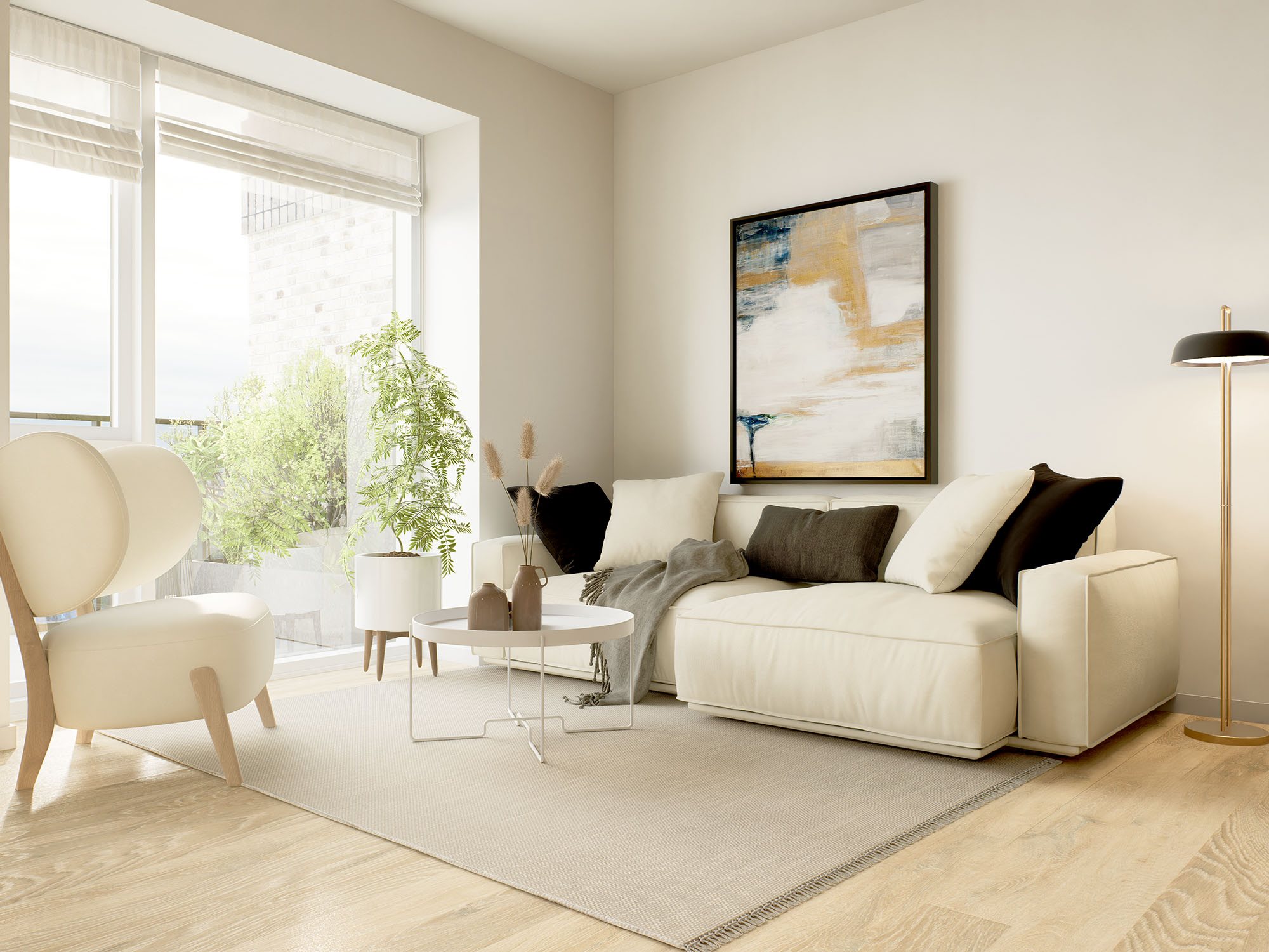 Fremhævet  billede i fuldskærmstilstand. Billede af Brøndumsvej 15-17, 7. A26., 8800 Viborg