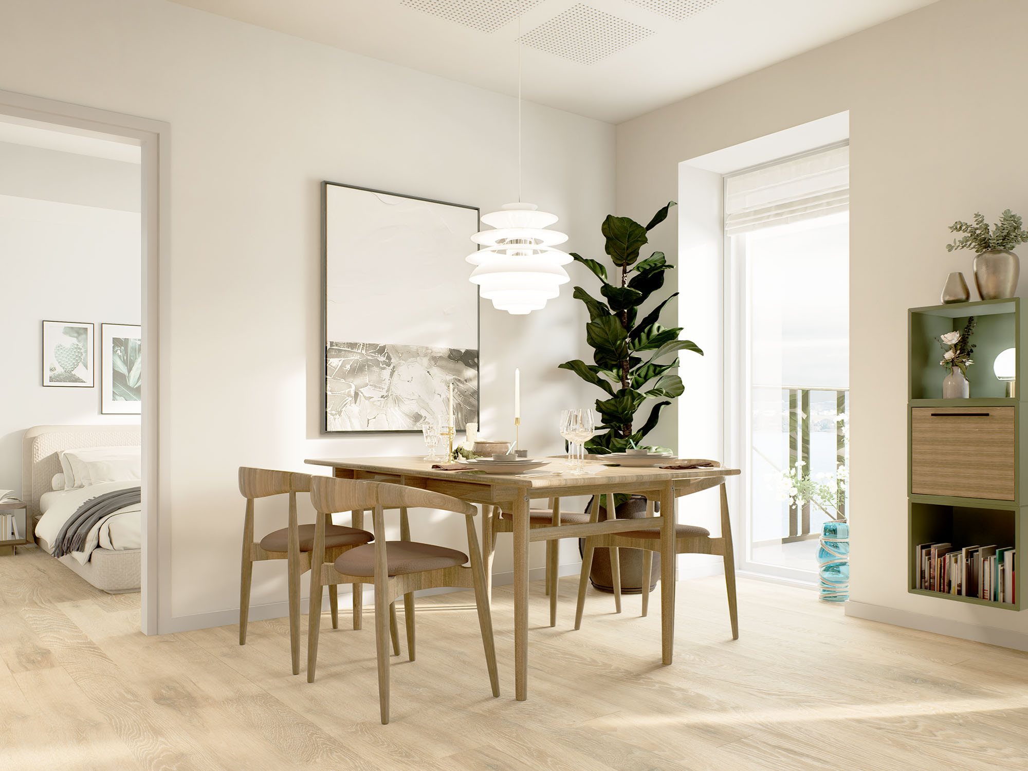 Fremhævet  billede i fuldskærmstilstand. Billede af Brøndumsvej 15-17, 7. A26., 8800 Viborg