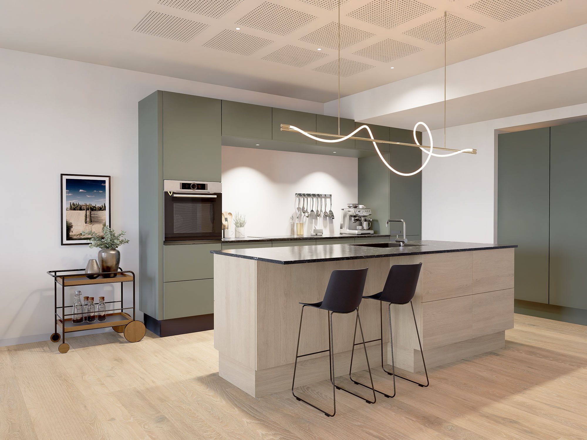 Fremhævet  billede i fuldskærmstilstand. Billede af Brøndumsvej 15-17, 6. B21., 8800 Viborg