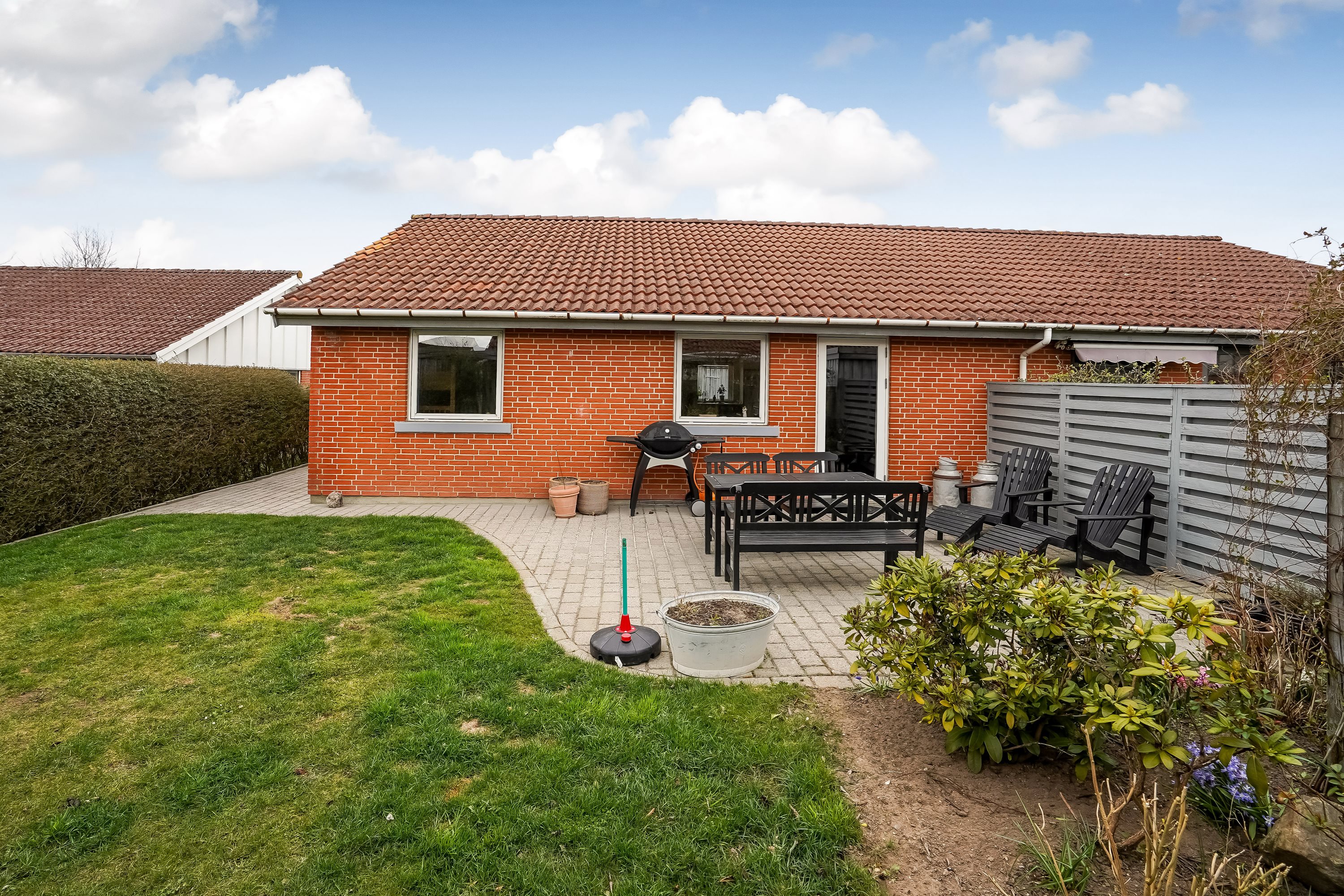 Miniaturebillede 2: terrasse. Billede af Toftekær 61B, 5471 Søndersø